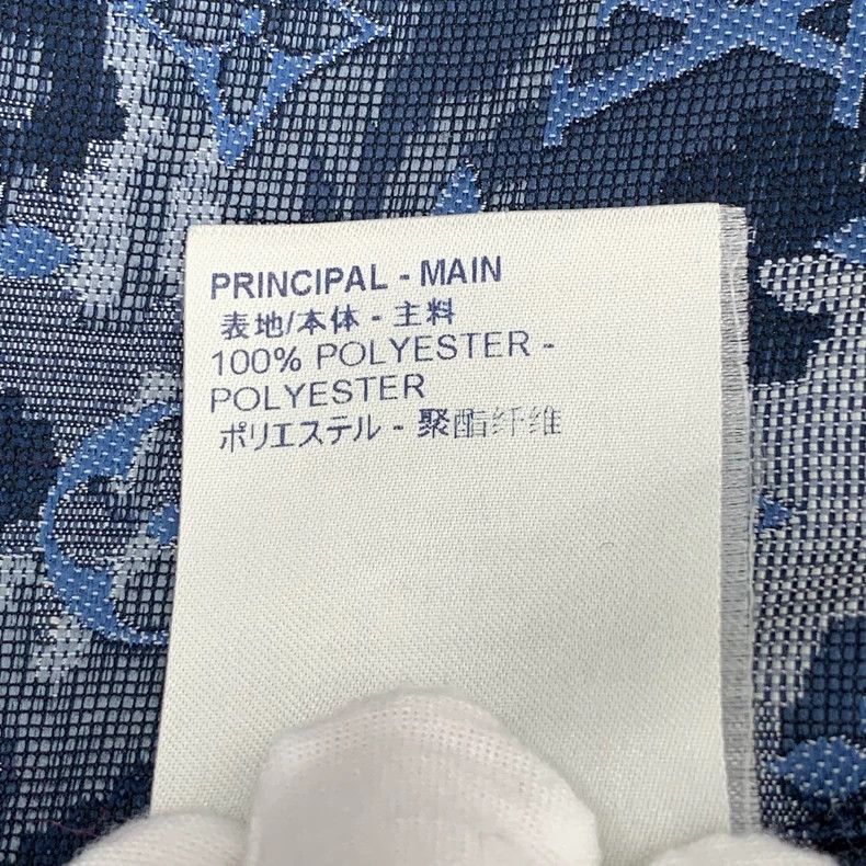 Louis Vuitton Louis Vuitton Blue logo full print hooded zip-up jacket Size US S / EU 44-46 / 1 - 7 Thumbnail