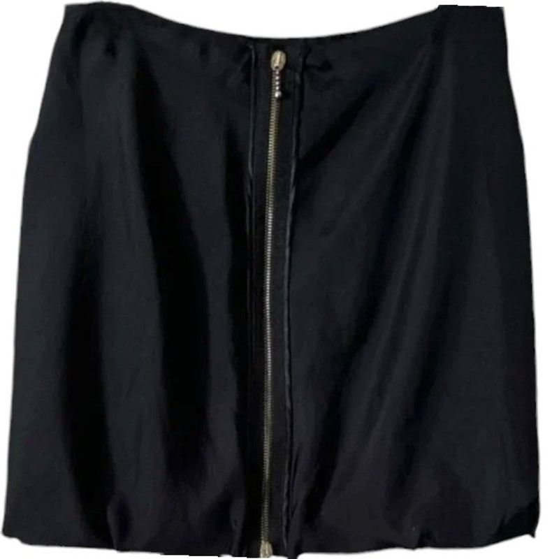 Alexander McQueen MCQ ALEXANDER MCQUEEN Black Mini Skirt, XS/US2/IT38 Size 26" / US 2 / IT 38 - 2 Thumbnail