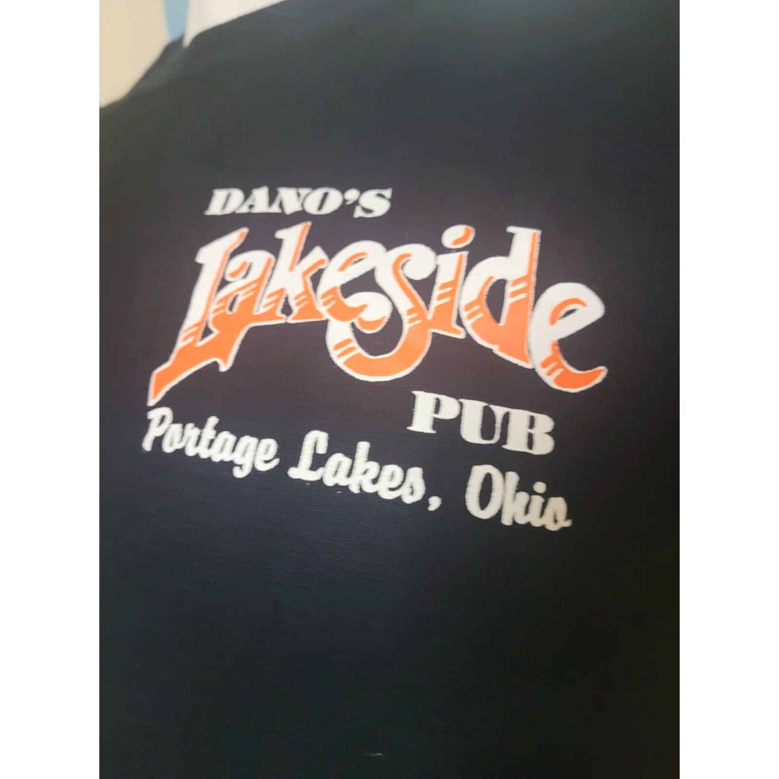 Gildan Dano's Lakeside Pub Portage Lakes OH T Shirt Small Biker Dive Bar Ride Naked Size US S / EU 44-46 / 1 - 2 Thumbnail