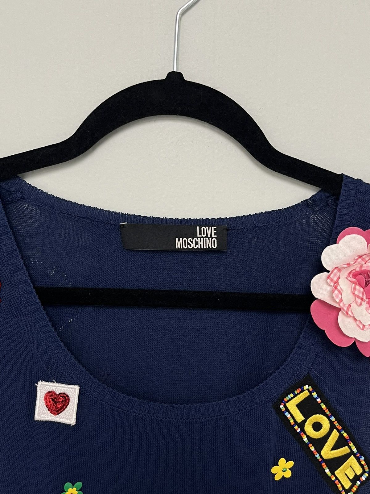 Moschino Flower patch dress. Size 4 Size S / US 4 / IT 40 - 5 Thumbnail