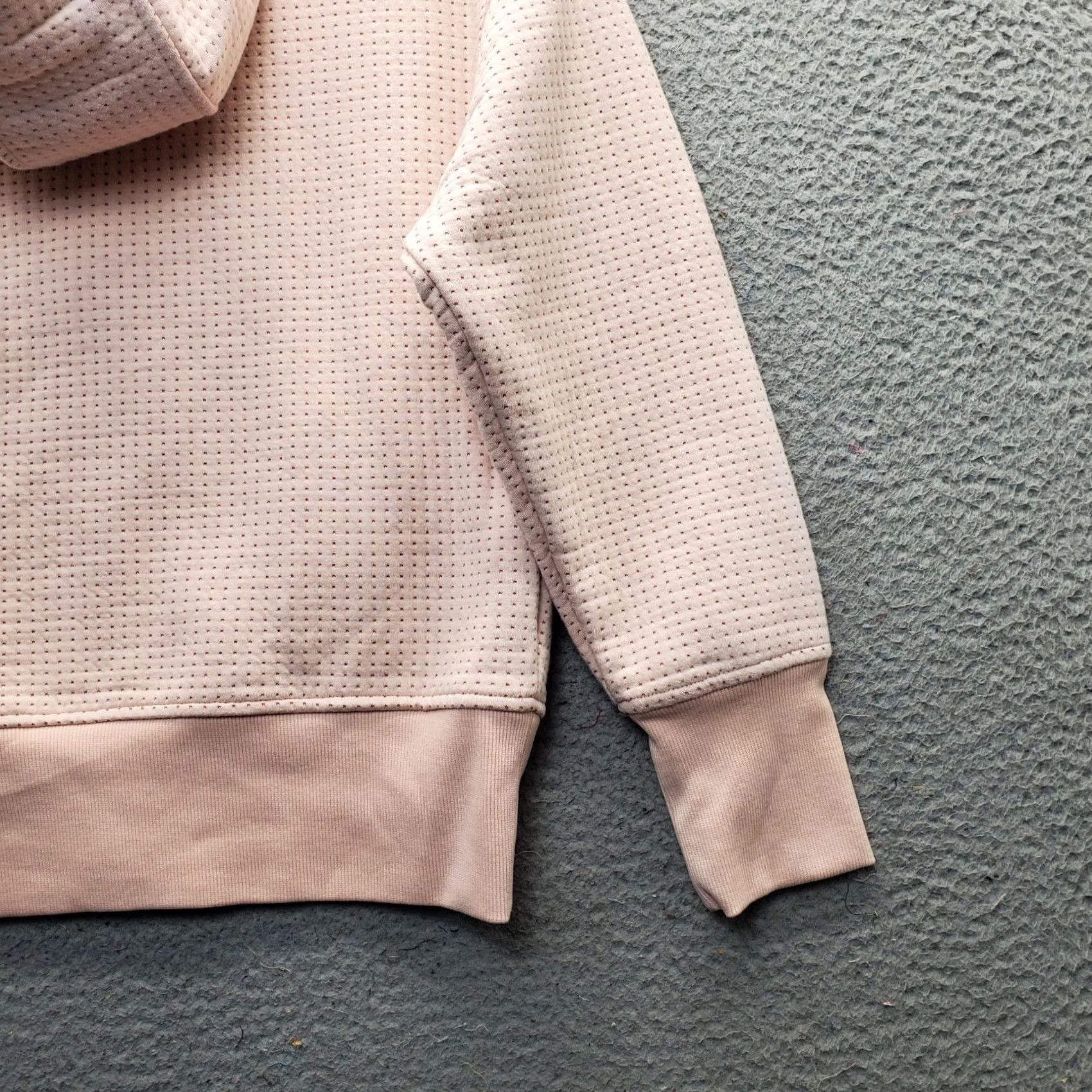Vintage Zella Womens Full Zip Hoodie Pink Jacquard Long Sleeve Zipper Pocket EUC Size M Size M / US 6-8 / IT 42-44 - 7 Thumbnail