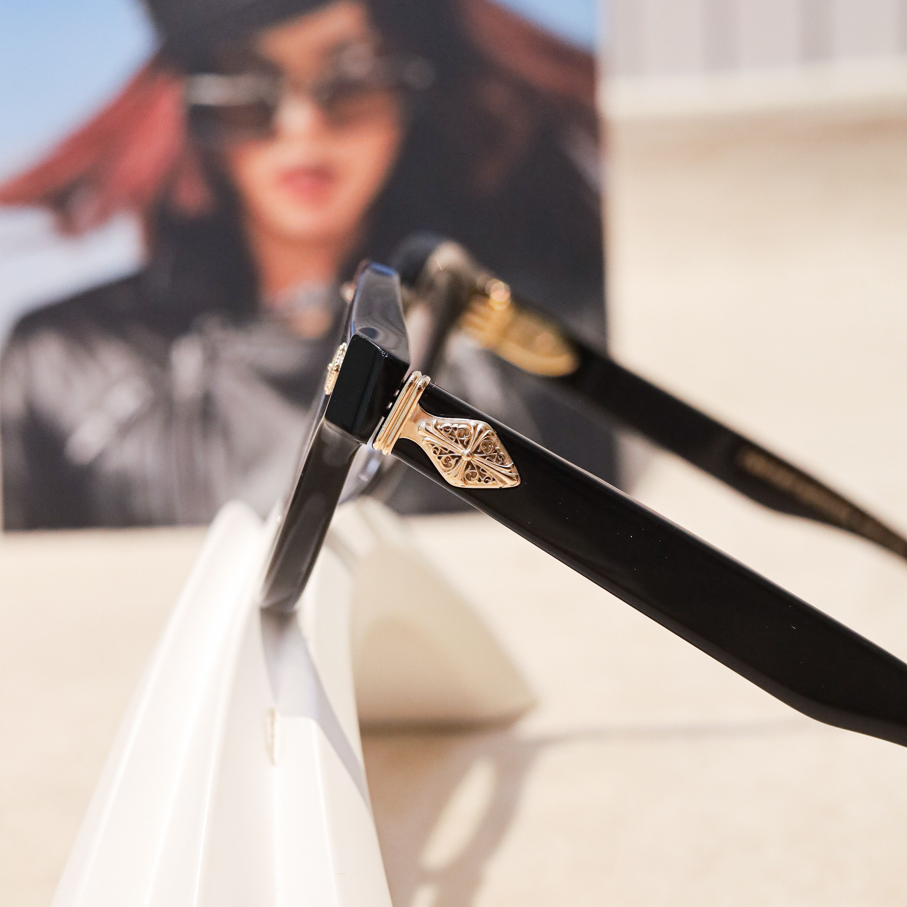Chrome Hearts CHROME HEARTS PETER ARNELL BLACK 18KGP Size ONE SIZE - 7 Thumbnail