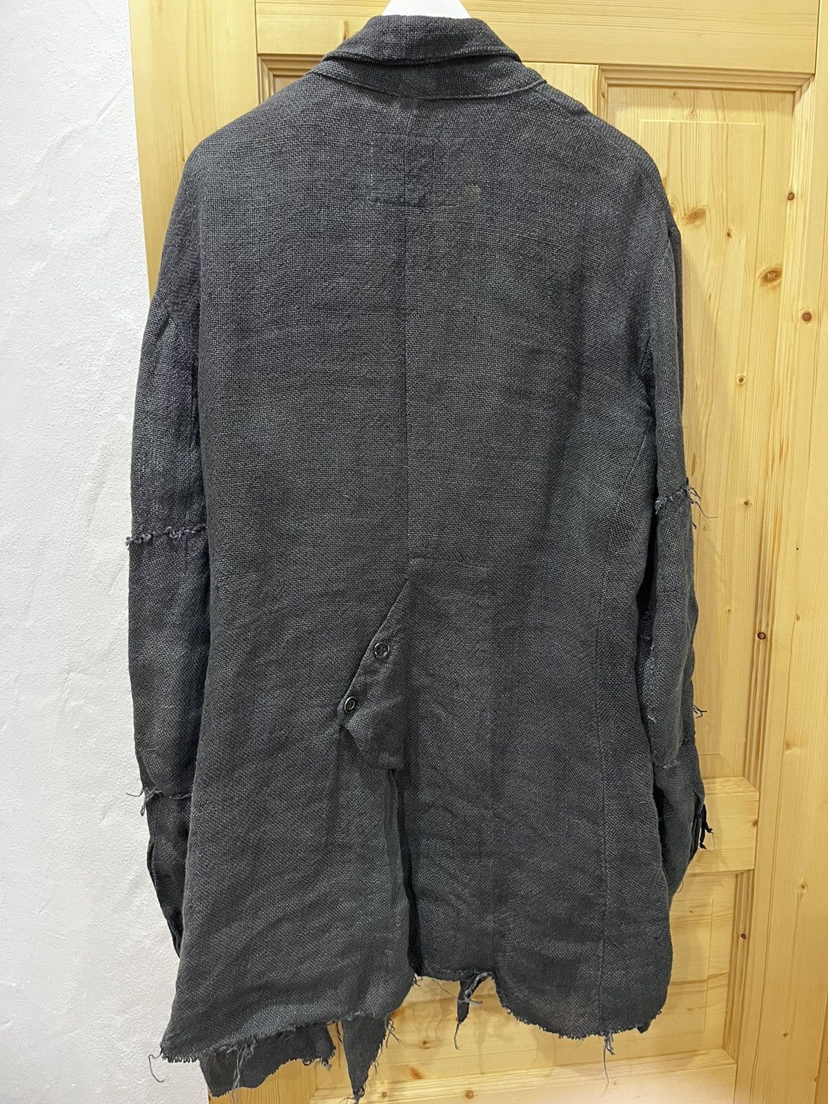 Greg Lauren 2013 Burlap Blazer Size 52L - 7 Thumbnail