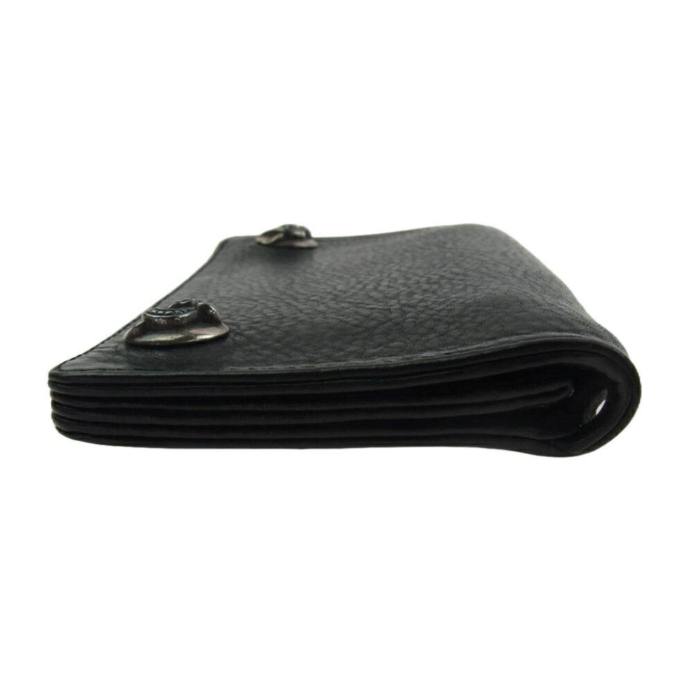 Chrome Hearts CHROME HEARTS 1 ZIP LEATHER WALLET Size ONE SIZE - 3 Thumbnail