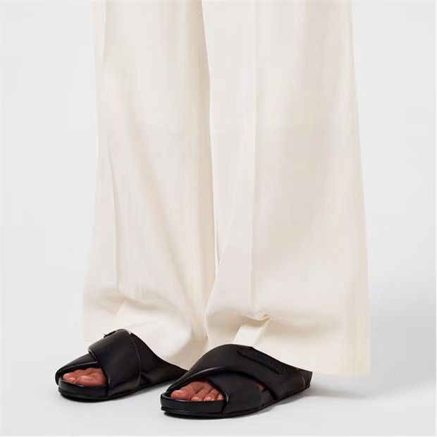 Lanvin o1g2r1mq1024 Slides in Black Size US 10 / IT 40 - 5 Thumbnail