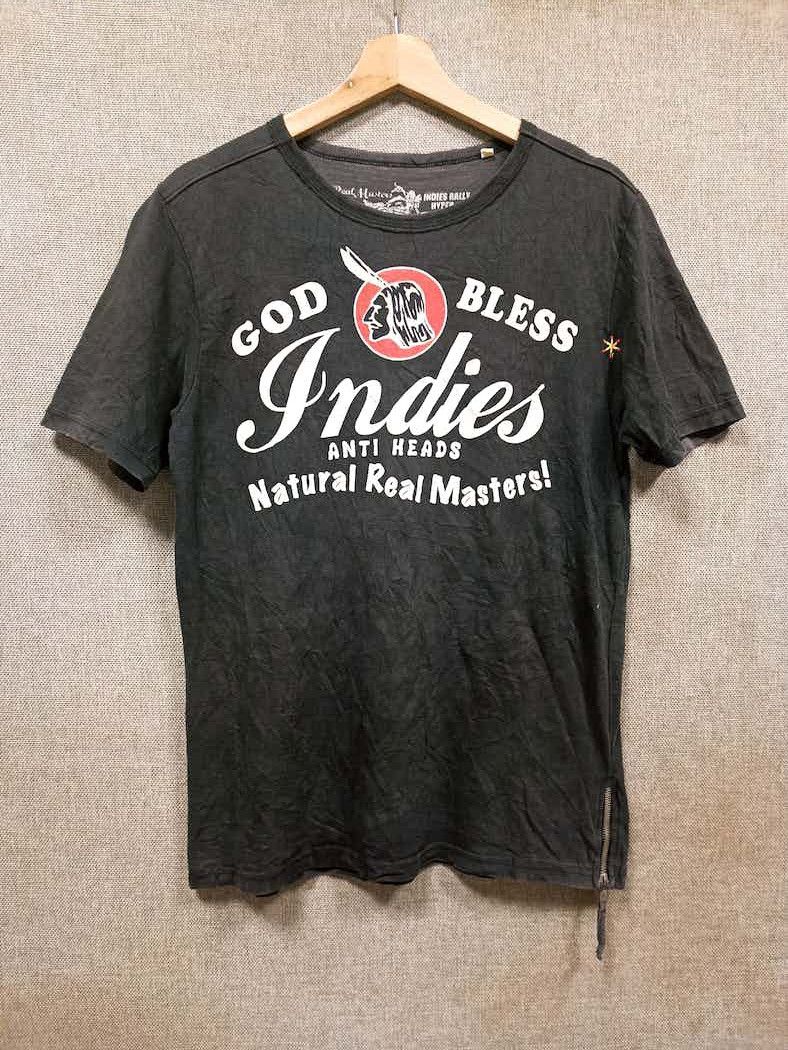 Indian Motorcycle vintage t shirt indian motorcycle very rare Size US M / EU 48-50 / 2 - 2 Thumbnail