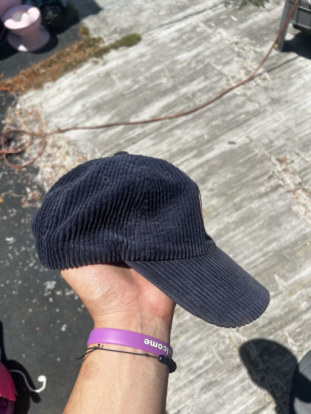 Disney Blue Mickey Corduroy Cap Size ONE SIZE - 3 Thumbnail