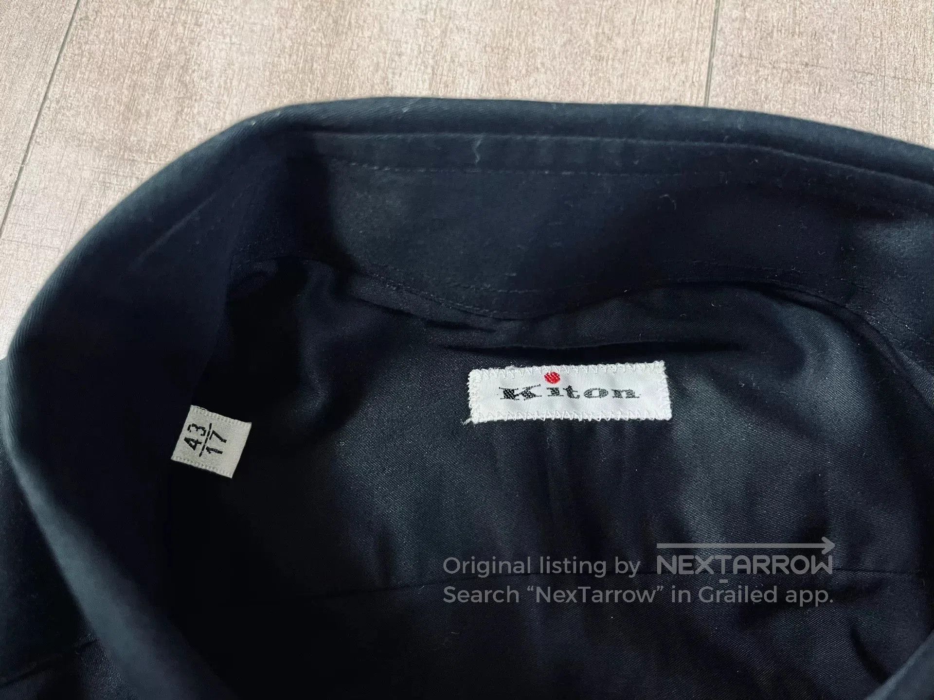 Vintage Black Tencel Cotton Long. Size US M / EU 48-50 / 2 - 2 Thumbnail