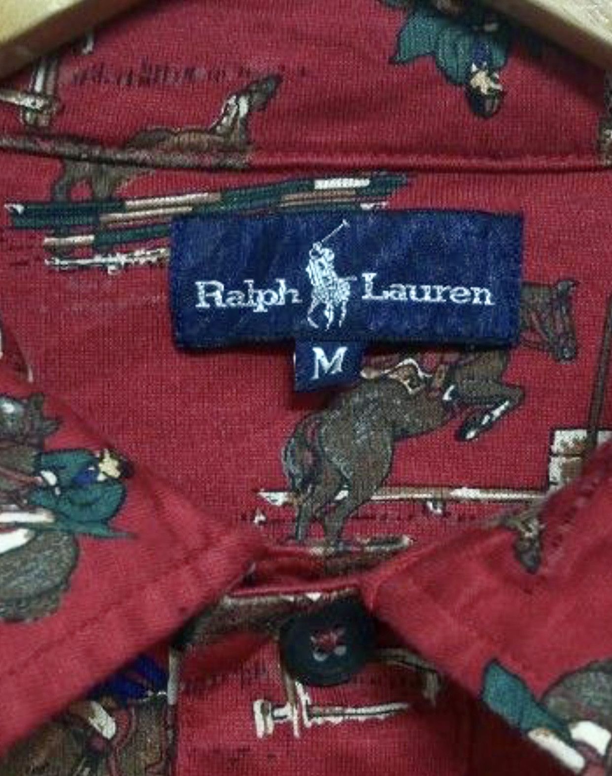 Polo Ralph Lauren Vintage Polo Ralph Lauren Full Print Horse Size US S / EU 44-46 / 1 - 4 Thumbnail