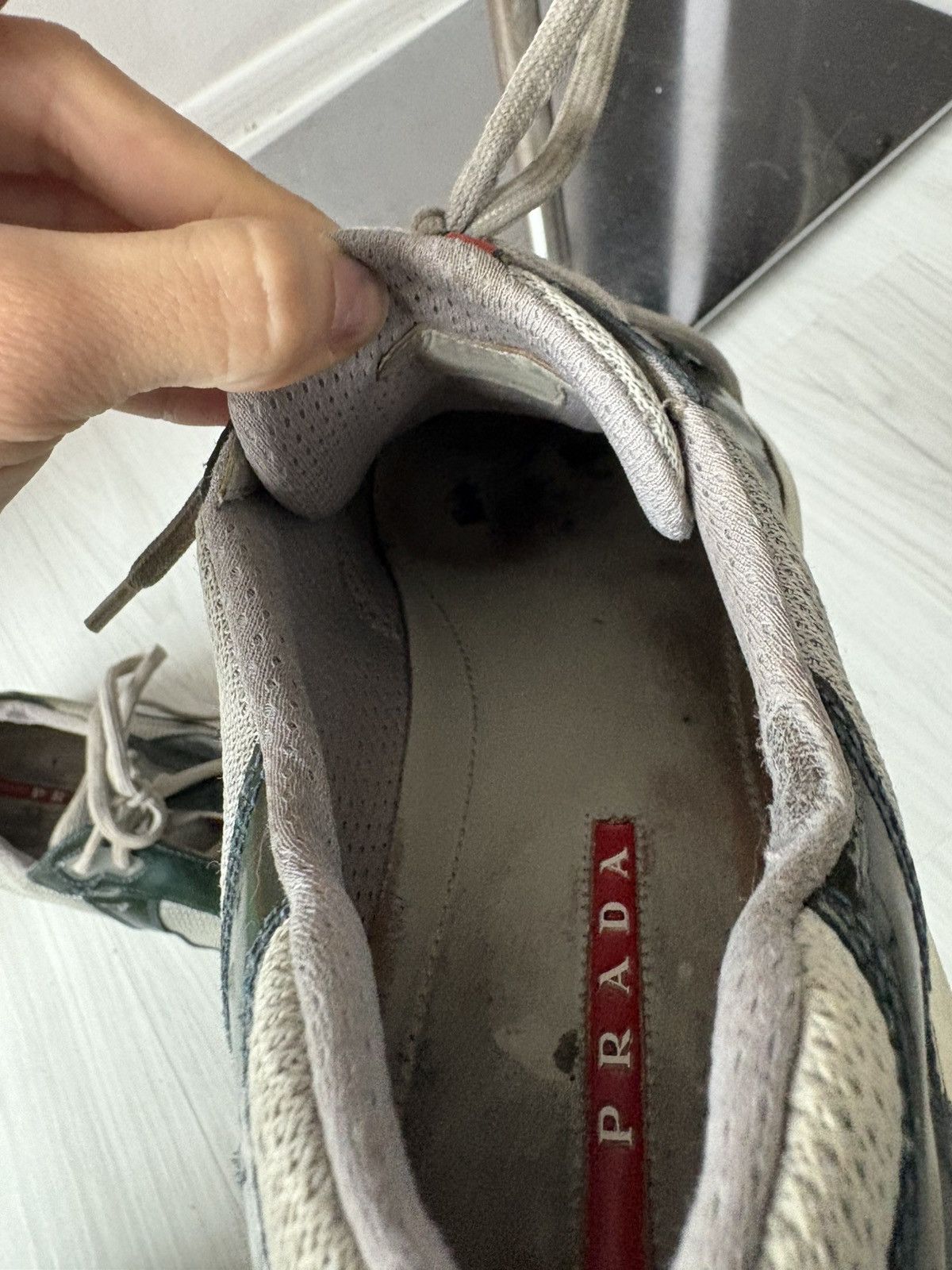 Prada PRADA AMERICAN CUP SNEAKERS Size US 10.5 / EU 43-44 - 13 Thumbnail