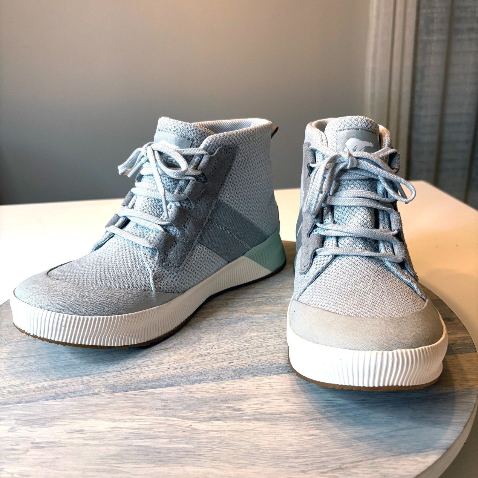 SOREL Sorel Out N About III Sneakers Sz 10 Gray Mid Top NL4861-009 Size US 10 / IT 40 - 3 Thumbnail
