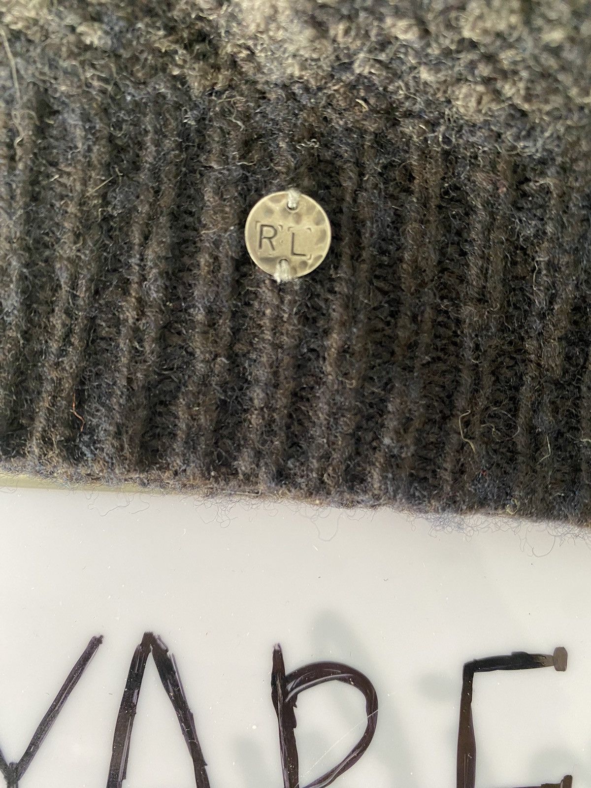 Vintage Polo Ralph Lauren denim vintage hat cap Size ONE SIZE - 2 Thumbnail