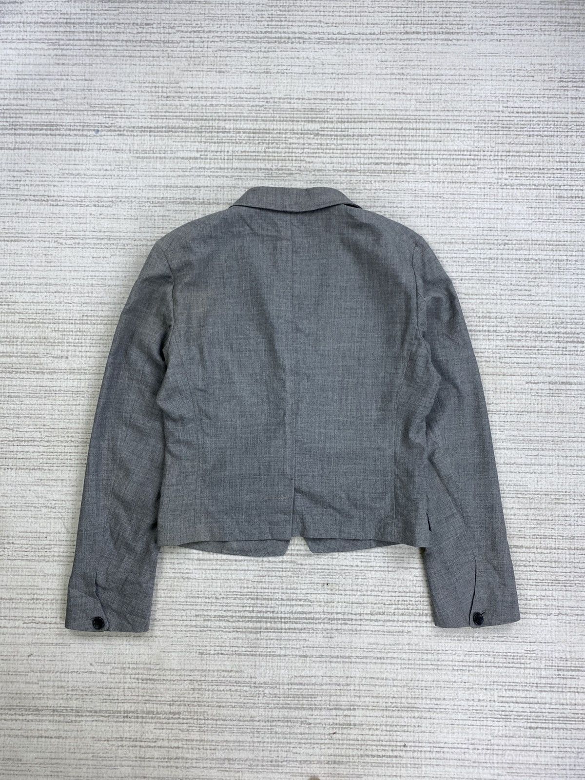 PPFM PPFM Japan Single Button Cropped Blazer Jacket Size US S / EU 44-46 / 1 - 2 Thumbnail