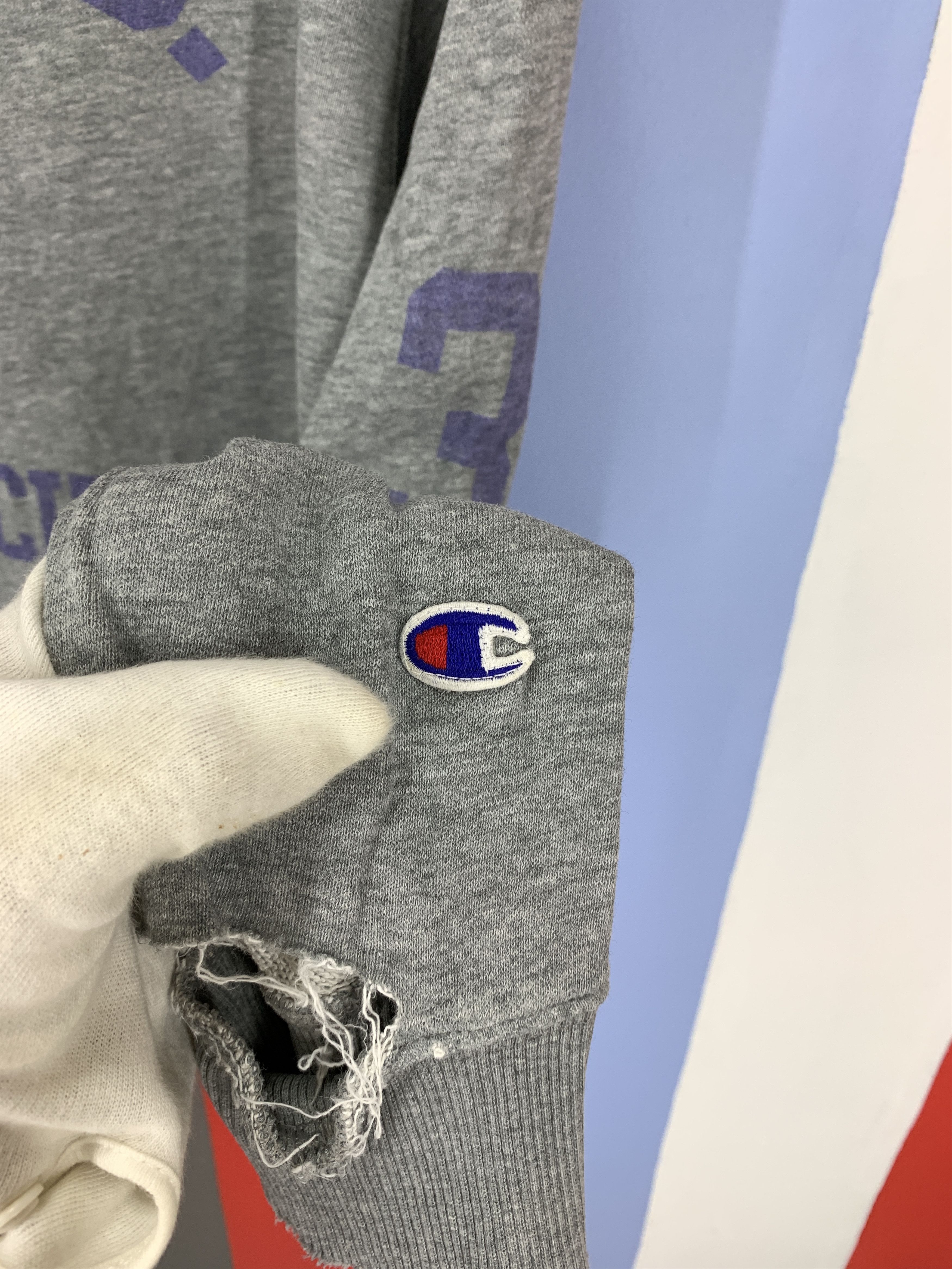 Champion Thrashed CHAMPION MSU MILES CITY Sweatshirt #1909/10 Size US L / EU 52-54 / 3 - 4 Thumbnail