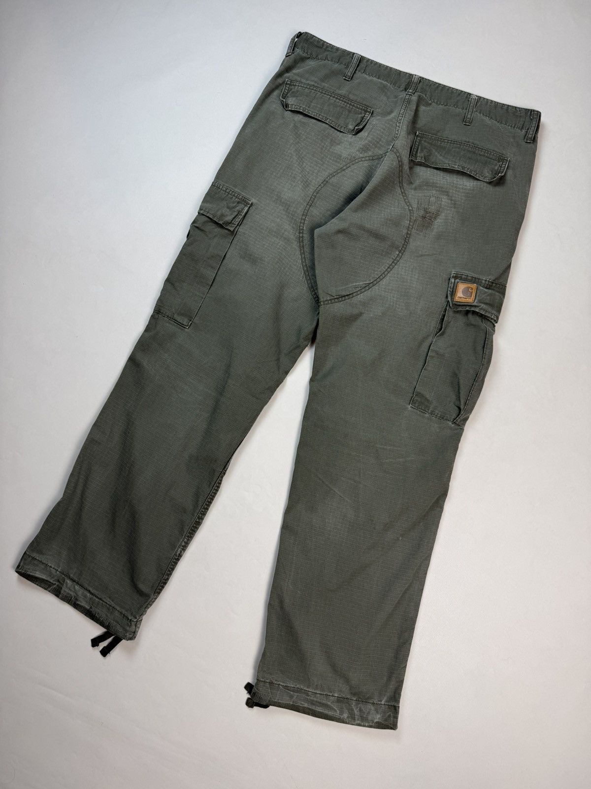 Carhartt Carhartt Vintage Work Regular Cargo Pants Trousers Distress Size US 36 / EU 52 - 4 Thumbnail