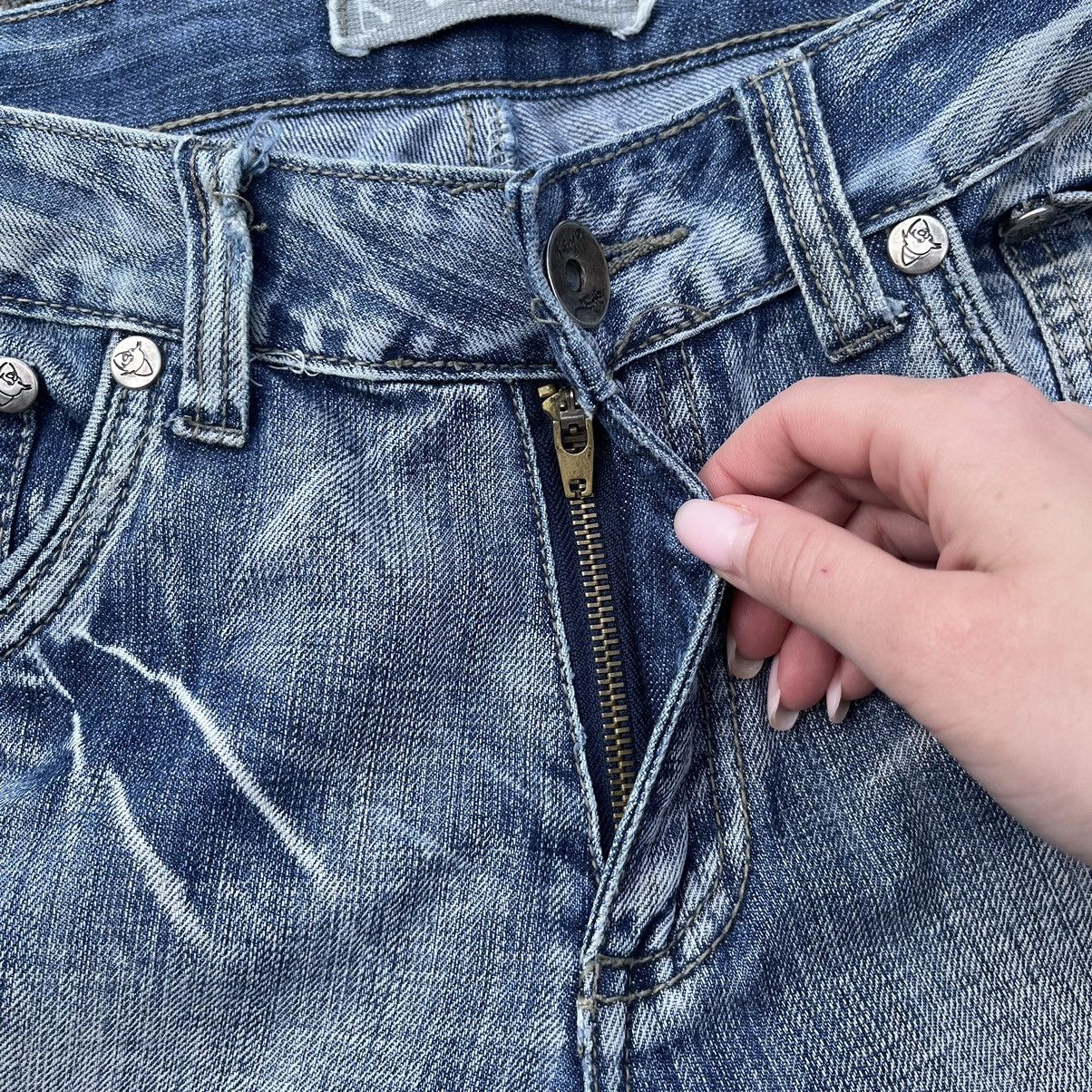 Japanese Brand × Vintage Bandage Vintage Japan Style Avant Garde Pants Jeans Opium Size US 32 / EU 48 - 14 Thumbnail