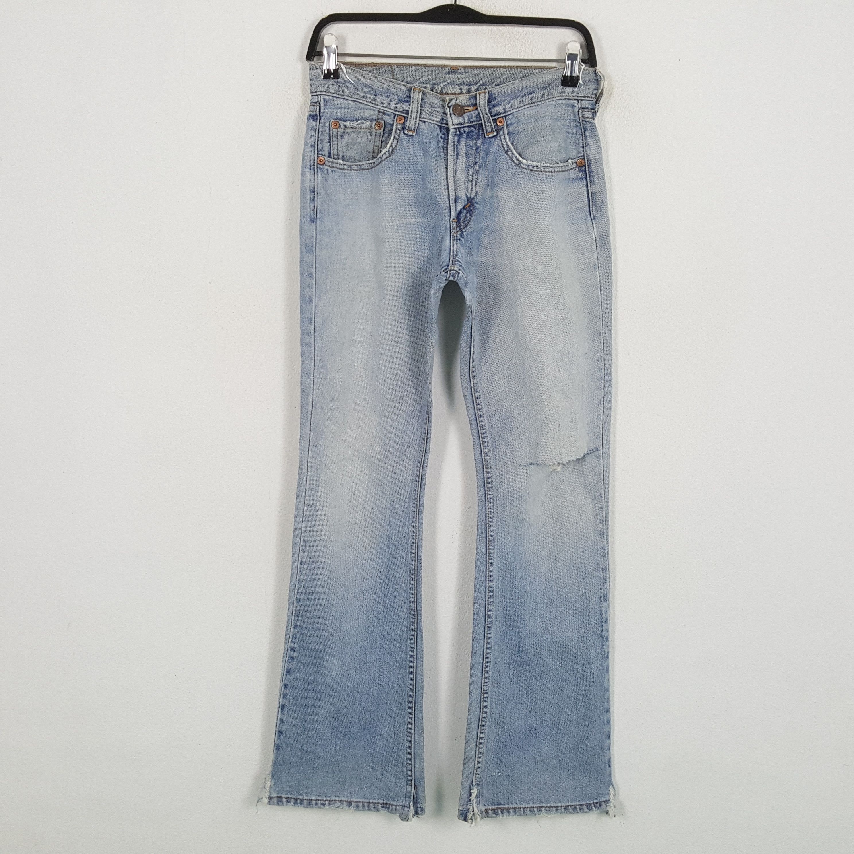 Levi's × Vintage LEVIS American Streetwear Bootcut Style Distressed Jeans Size 28" / US 6 / IT 42 - 1 Thumbnail