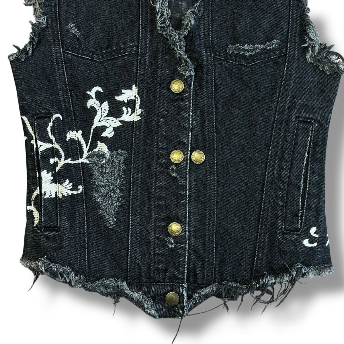 Le Grande Bleu (L.G.B.) LGB Sleeveless Denim Corset Jacket L.G.B. If six was nine Size US XS / EU 42 / 0 - 8 Thumbnail