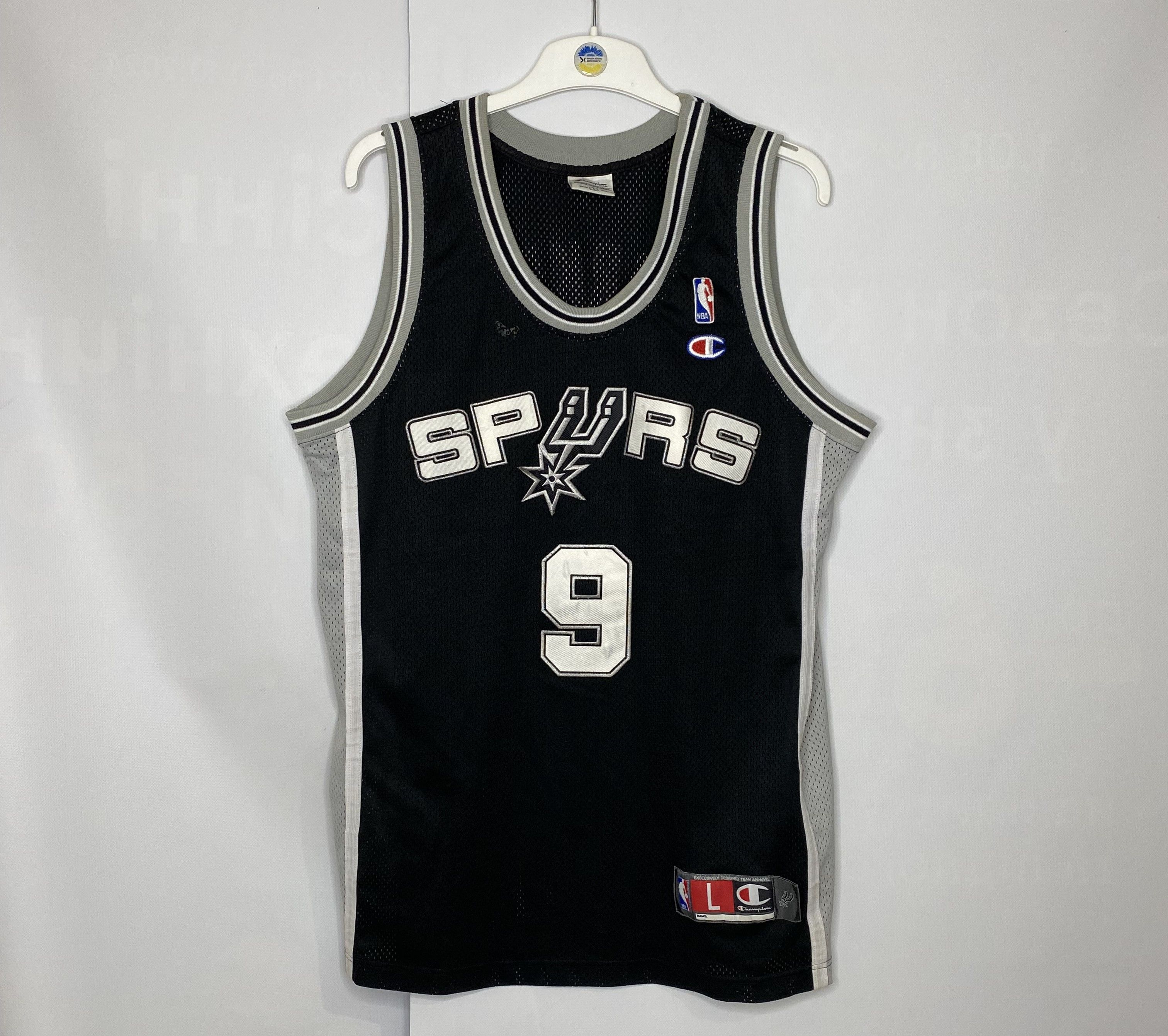 Champion × NBA × Vintage PARKER #9 SAN ANTONIO SPURS NBA BASKETBALL SHIRT JERSEY Size US L / EU 52-54 / 3 - 1 Thumbnail