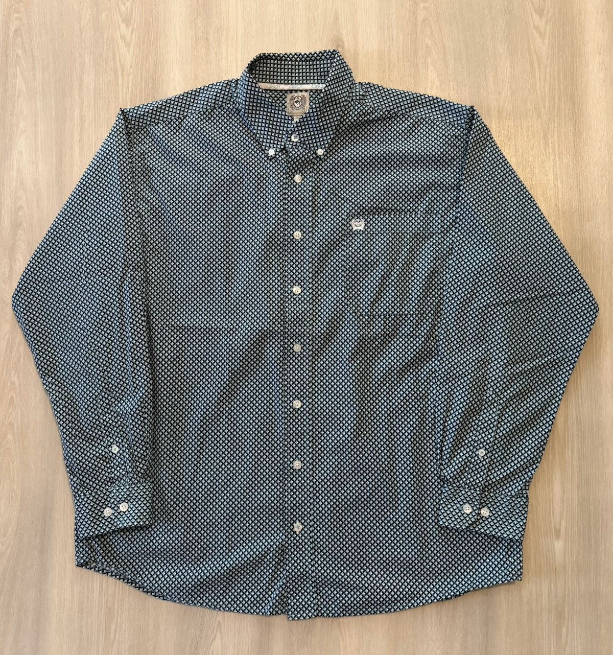 CINCH Cinch Button Down Long Sleeve Cotton Western Shirt Sz M Size US M / EU 48-50 / 2 - 2 Thumbnail