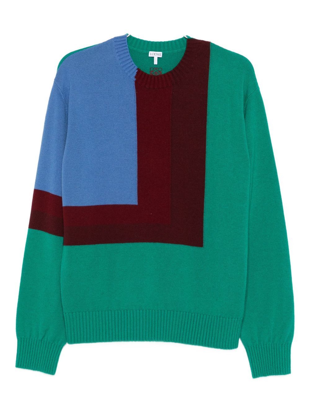 Loewe WOOL CREWNECK SWEATER Size US S / EU 44-46 / 1 - 1 Thumbnail