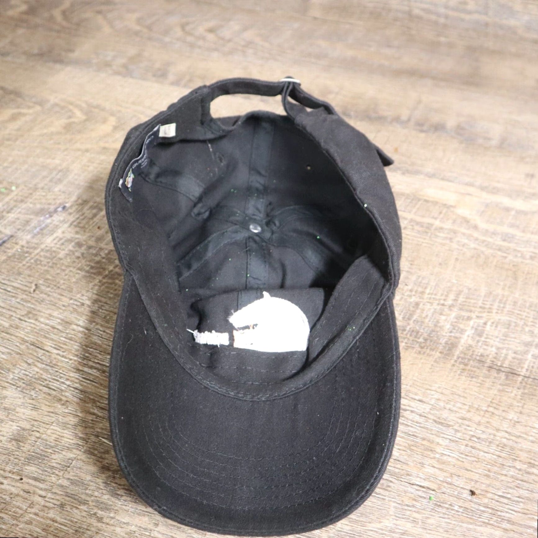 Vintage Edge Brewing Barcelona Logo Black Hat Cap Adult Adjustable Strapback Size ONE SIZE - 6 Thumbnail