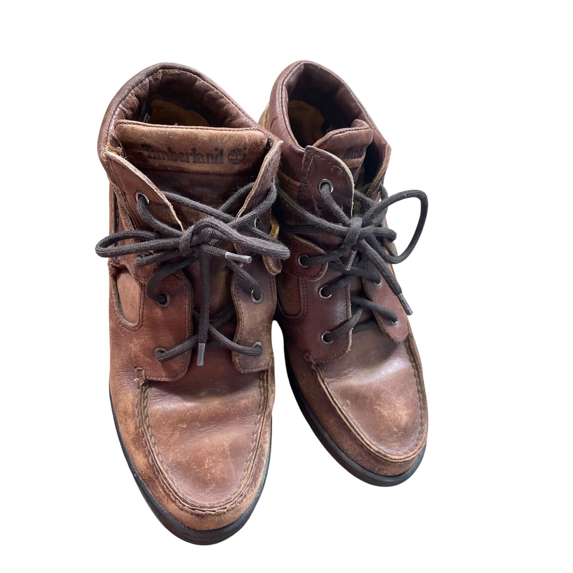 Timberland Timberland Gore-Tex Mens Brown Leather Ankle Boots Size 9.5M Size US 9.5 / EU 42-43 - 18 Thumbnail