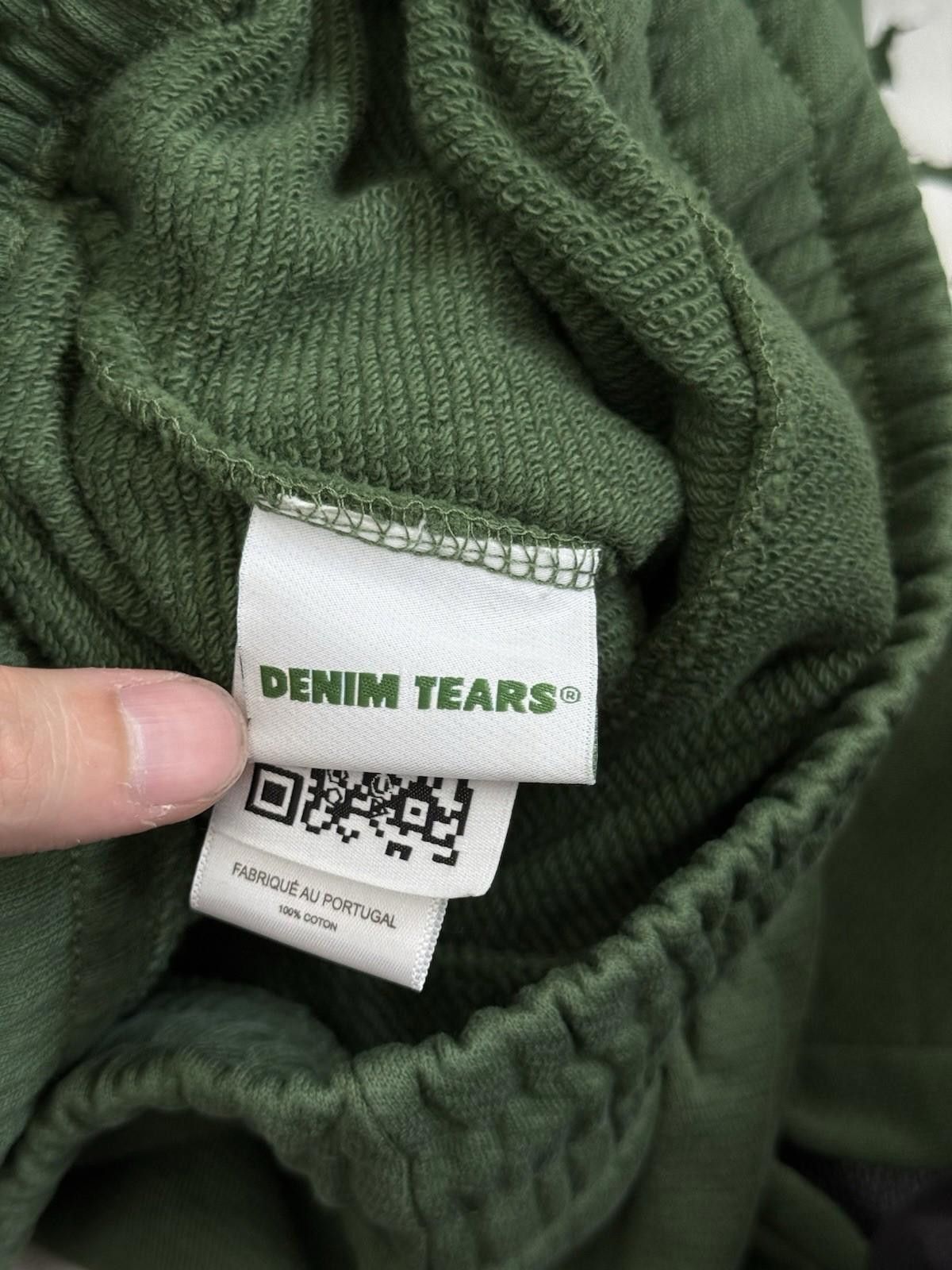DENIM TEARS Denim Tears Cotton Wreath Shorts Green NEW 2025 Size Medium Size US 32 / EU 48 - 8 Thumbnail
