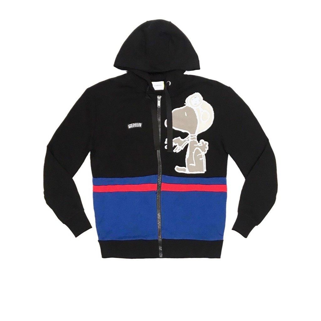 Iceberg Iceberg History Snoopy Full Zip Hoodie Sweater Peanuts Black Size US L / EU 52-54 / 3 - 1 Thumbnail