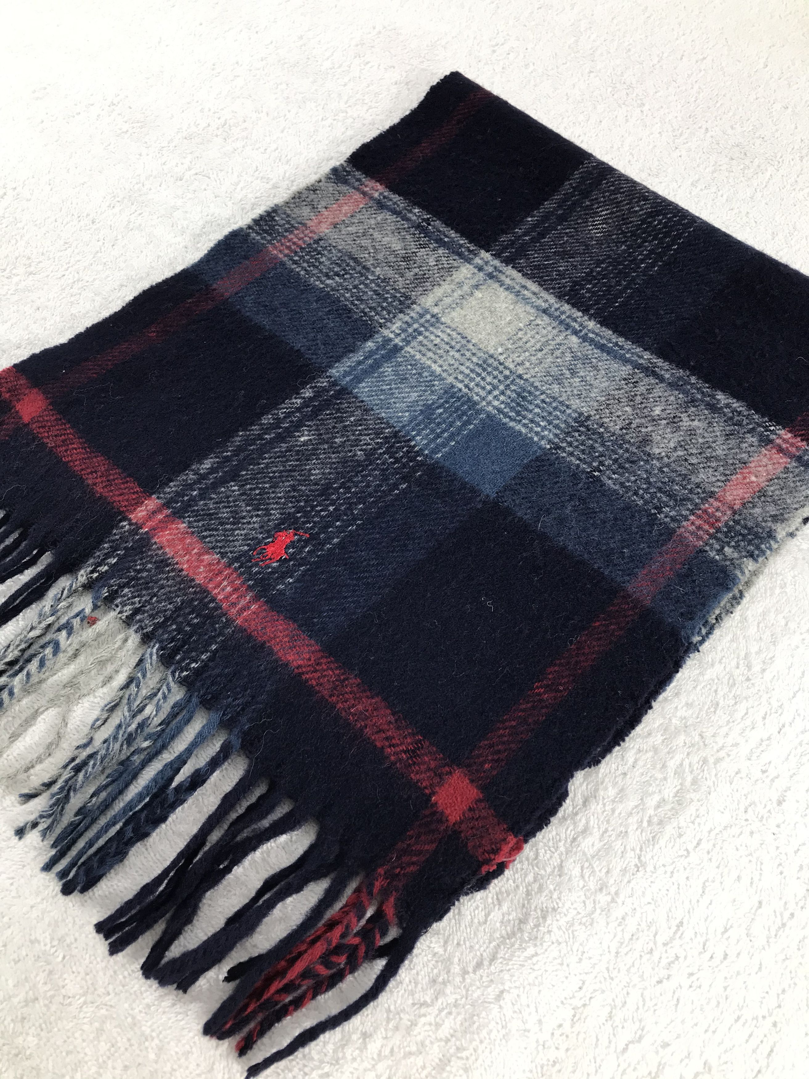 Polo Ralph Lauren × Vintage Polo Ralph Lauren Scarf / Muffler / Neckwear - WW1374 Size ONE SIZE - 3 Thumbnail