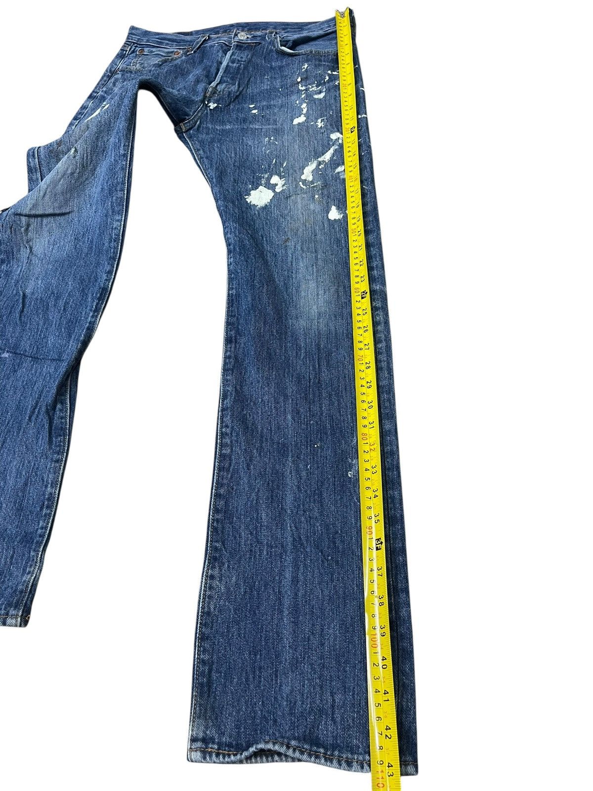 Levi's Vintage Levi’s 501 Jeans Workwear Paint Water Less Size US 30 / EU 46 - 9 Thumbnail