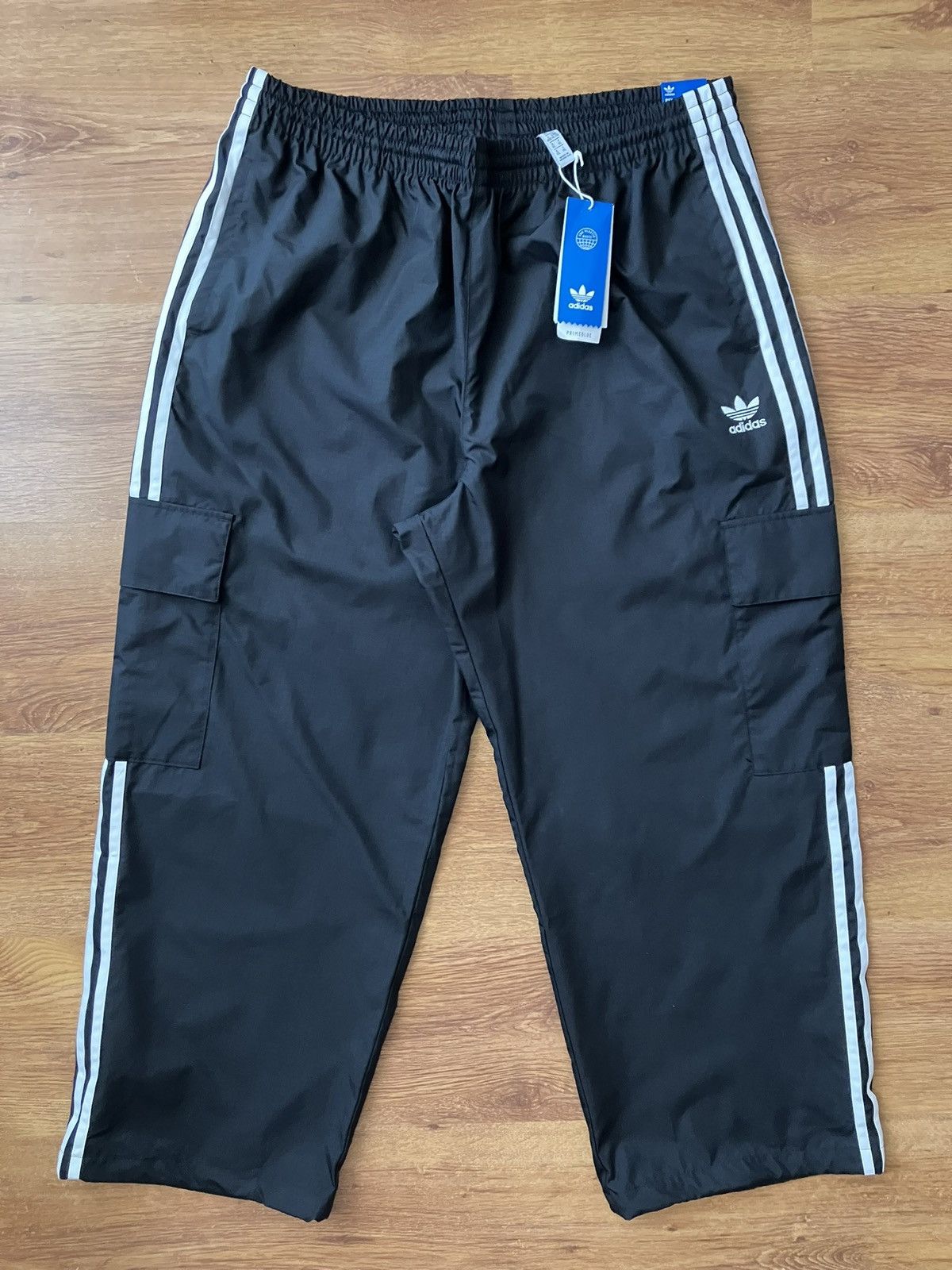Adidas Black Adidas Original Cargo Jogger Pants Sportswear Size XL Size US 38 / EU 54 - 2 Thumbnail