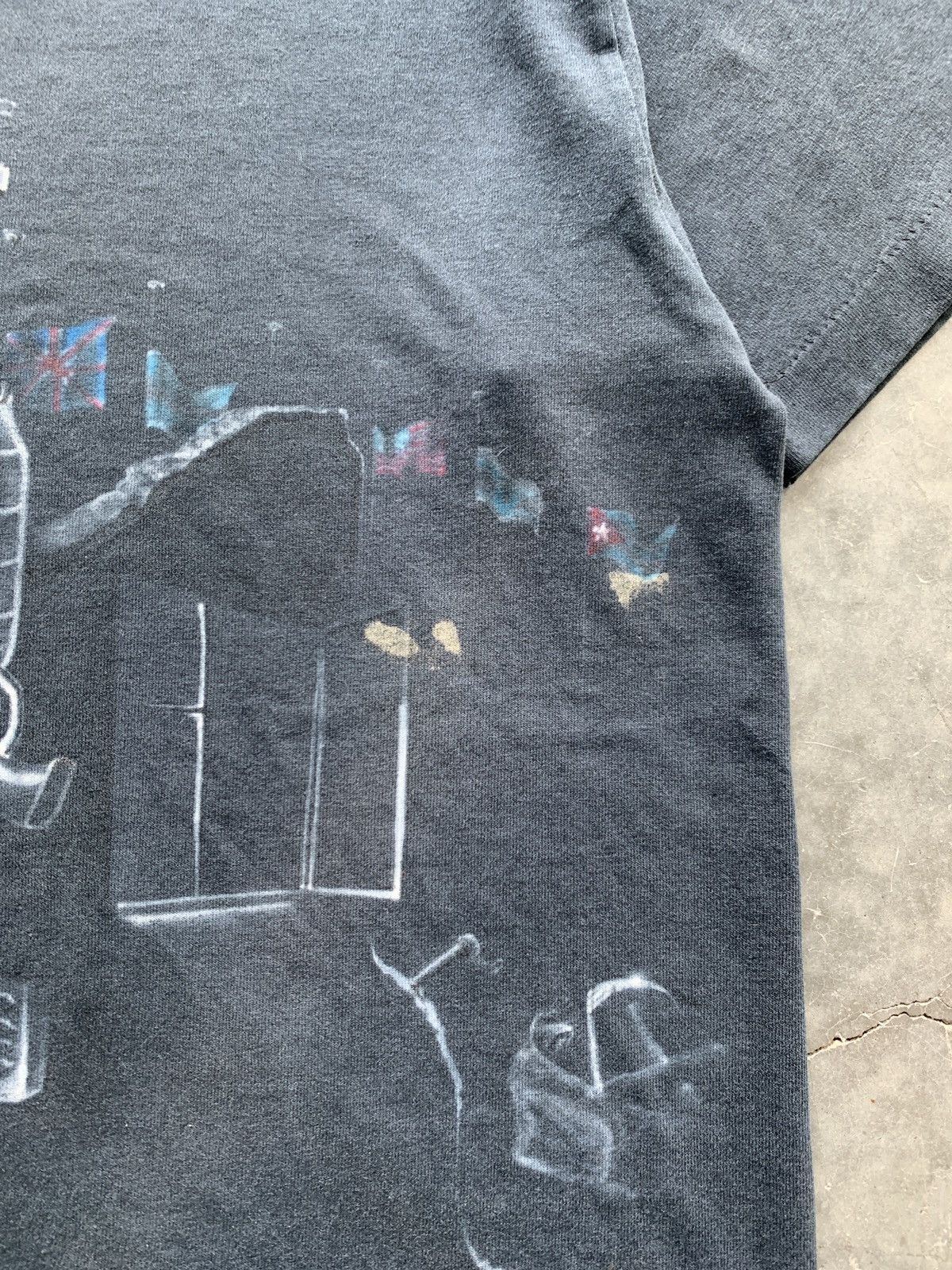 Unsound Rags × Vintage Rare Vintage 90s Iron Maiden AOP Graphic Tee Screen Stars Size US L / EU 52-54 / 3 - 3 Thumbnail