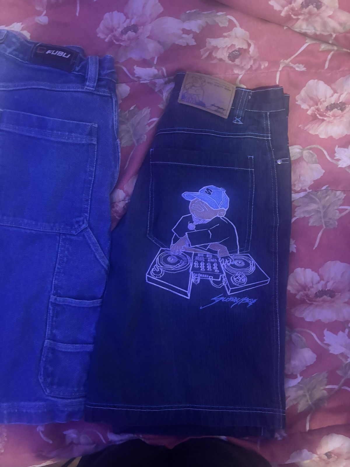 JNCO Vintage Y2K SunnyBoy JNCO Baggy Denim Shorts 32 Southpole Size US 32 / EU 48 - 3 Thumbnail