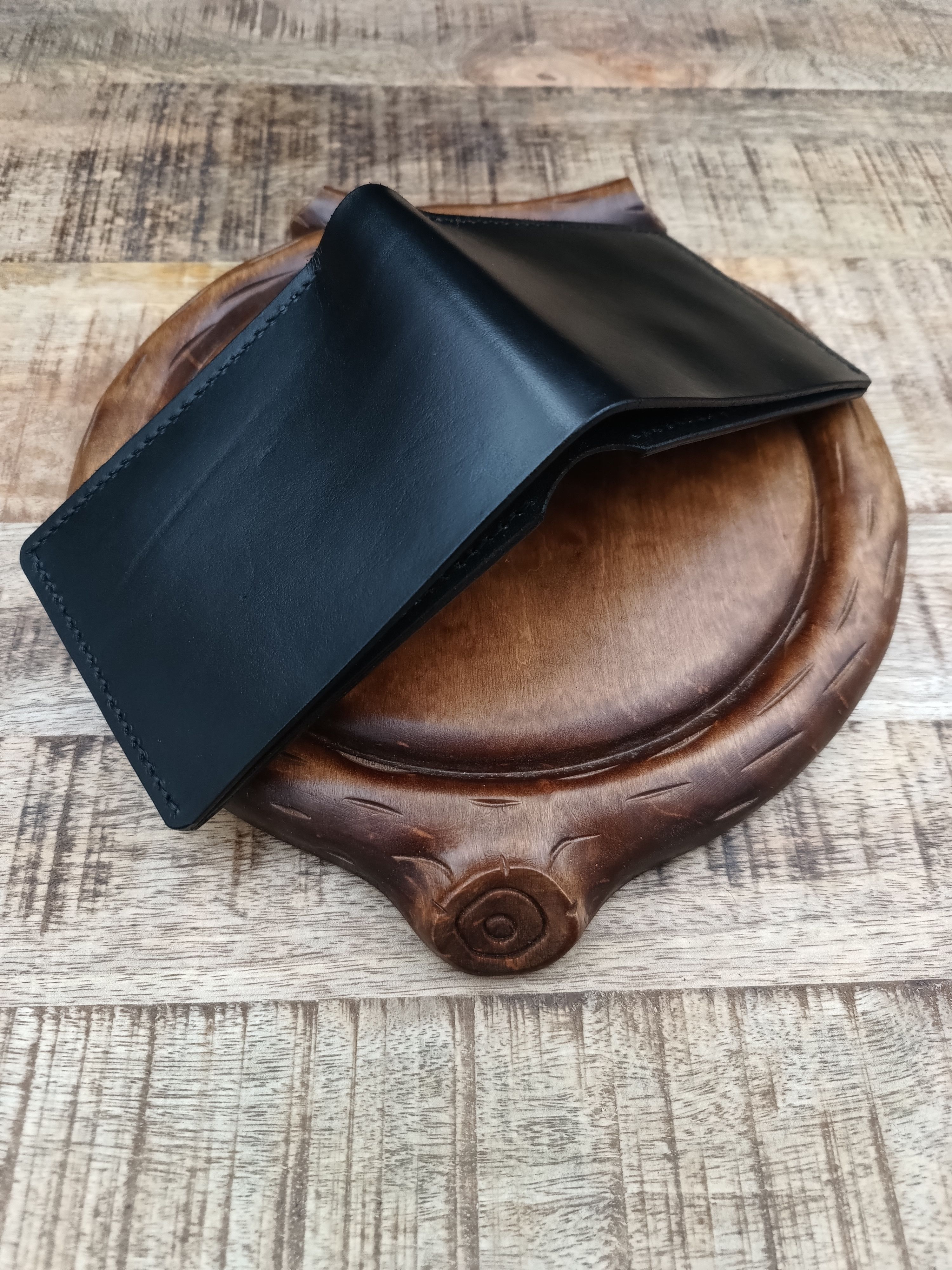 Other Handmade top grain leather wallet cardholder Size ONE SIZE - 7 Thumbnail
