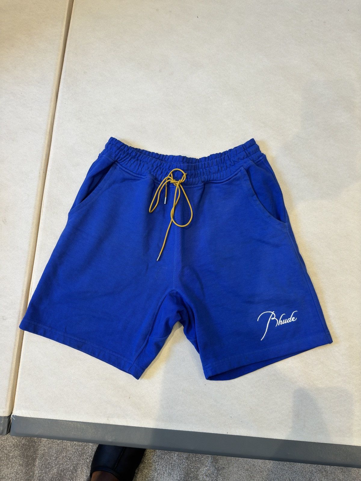 image of Rhude Shorts in Blue, Men's (Size 34)