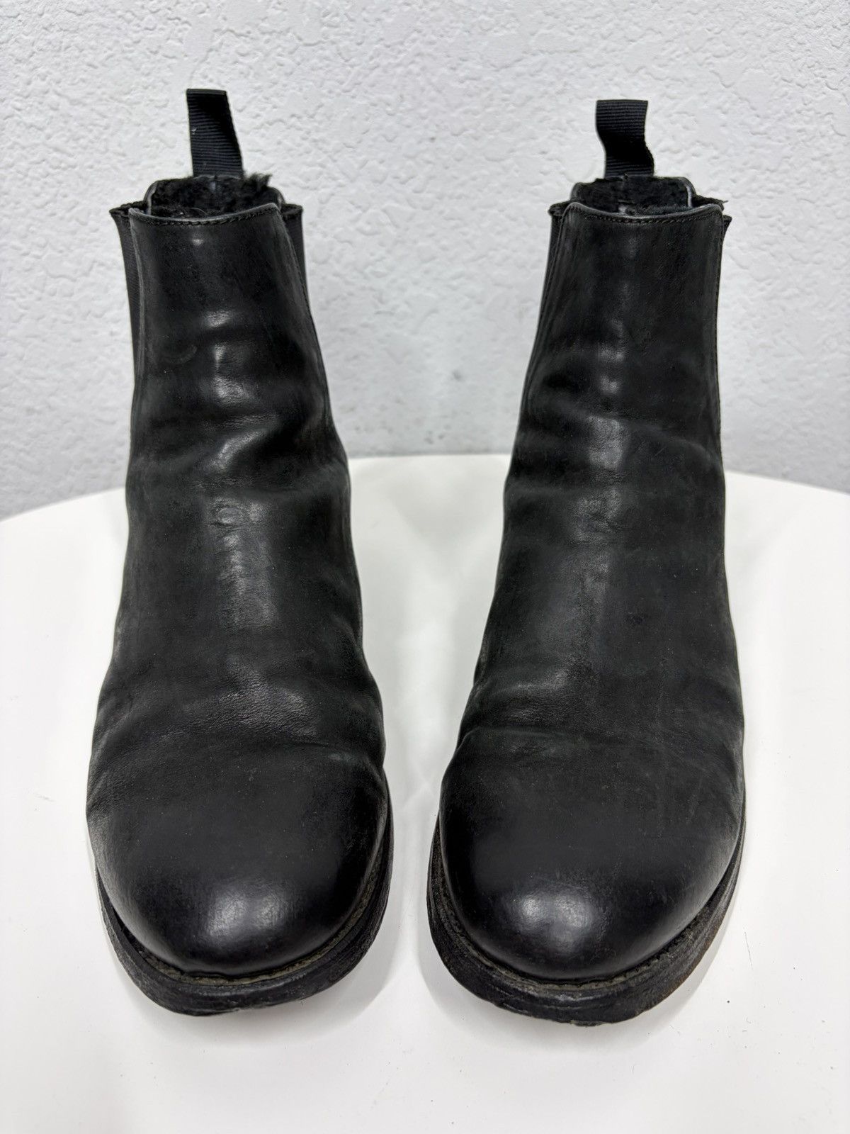 The Last Conspiracy AS 98 Vibe Artisan Black Leather Side Zip Ankle Biker Boots Size US 8 / EU 41 - 11 Thumbnail