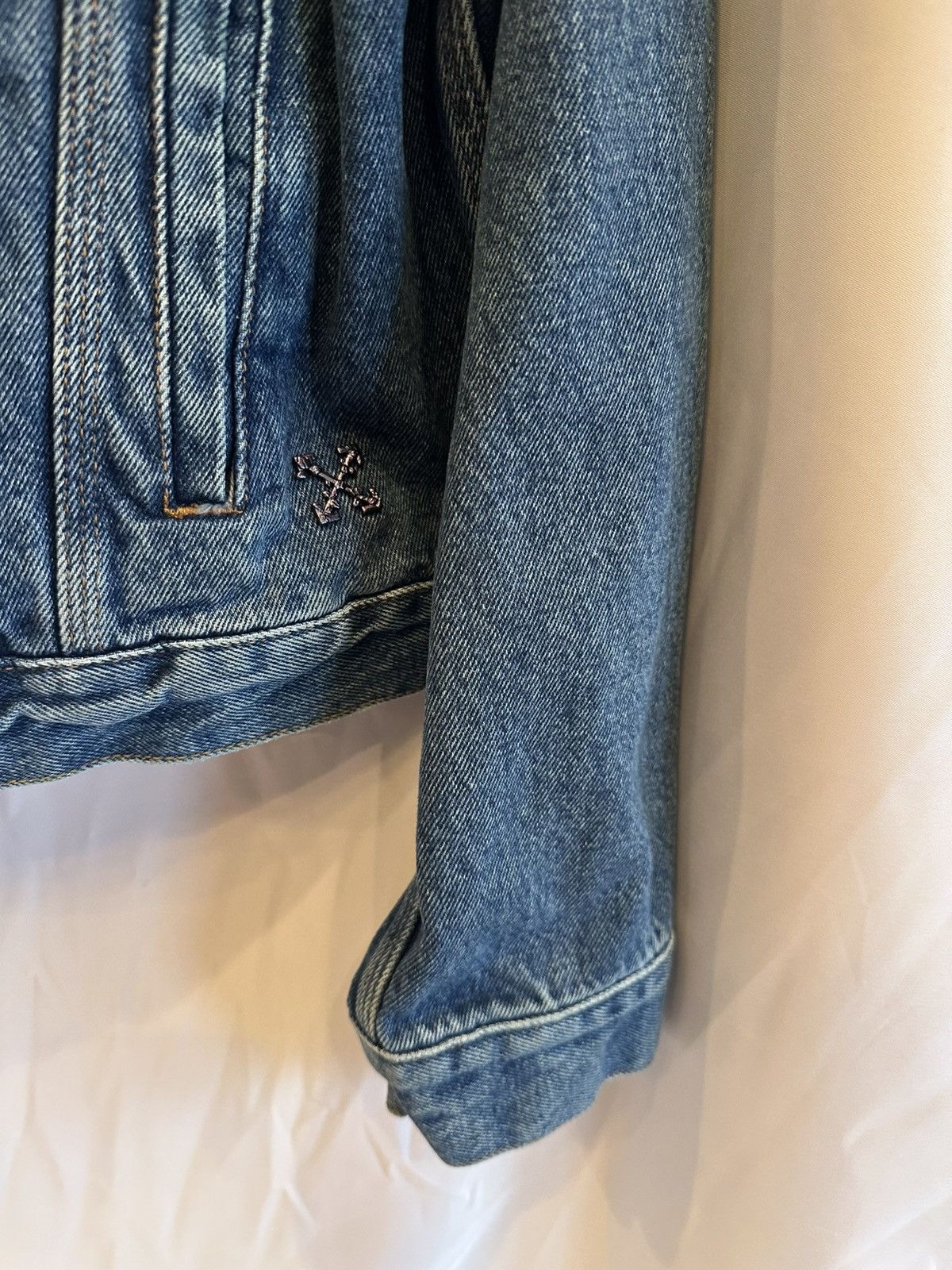 Off-White Off-White Denim Jacket Size US L / EU 52-54 / 3 - 5 Thumbnail