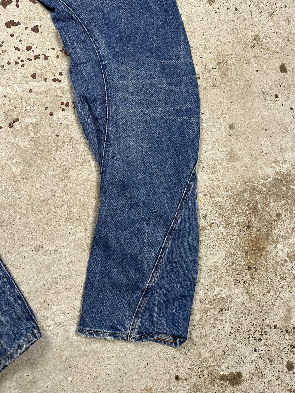 G-Star Vintage Y2K G Star Raw Tapered Denim Pants Jeans Zippers Size US 30 / EU 46 - 12 Thumbnail