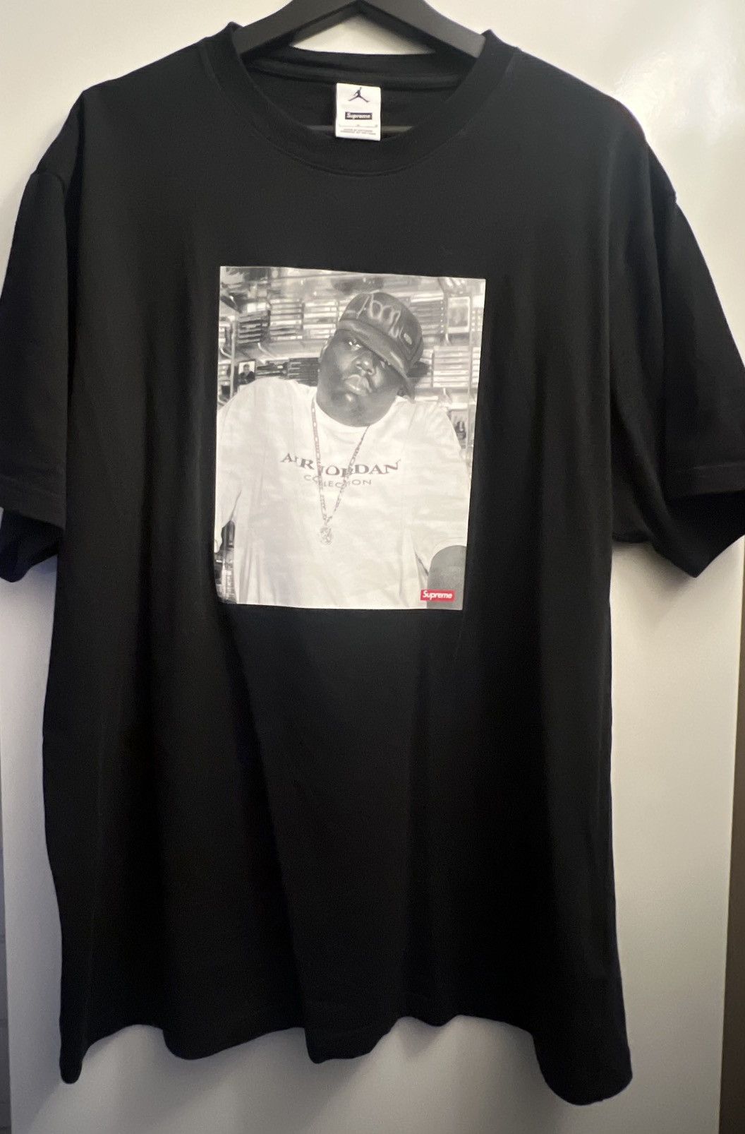 Supreme Supreme x Jordan Biggie t-shirt | Grailed