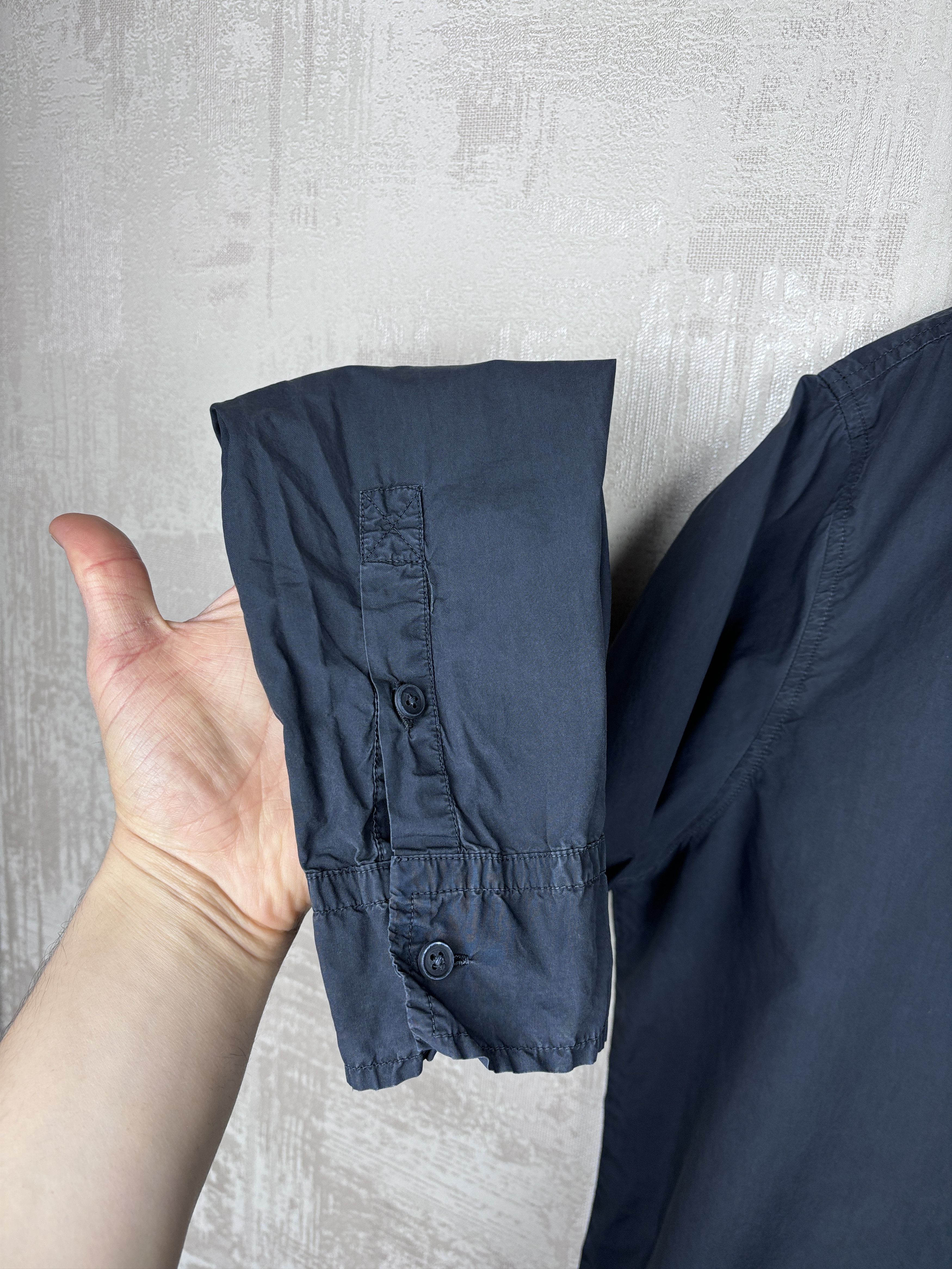 Rundholz Rundholz Dip Long Sleeve Shirt Faded Color Navy Blue Size US L / EU 52-54 / 3 - 14 Thumbnail