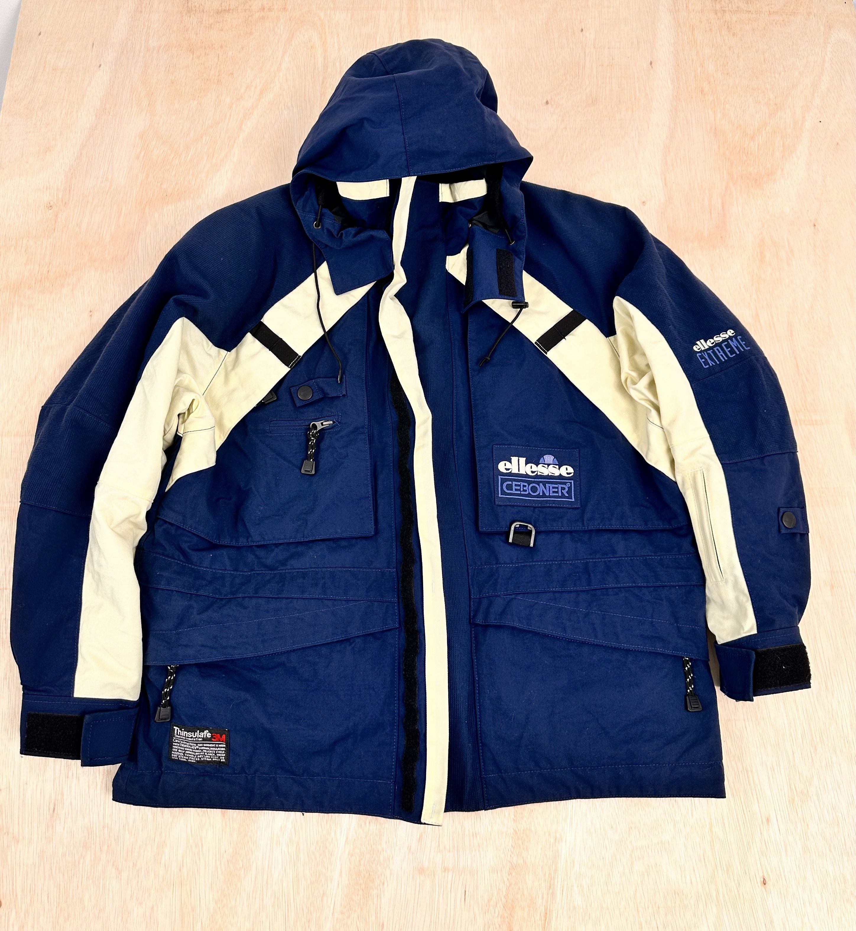 Ellesse × Goldwin VINTAGE ELLESSE CEBONER EXTREME GOLDWIN JACKET Size US XL / EU 56 / 4 - 1 Thumbnail