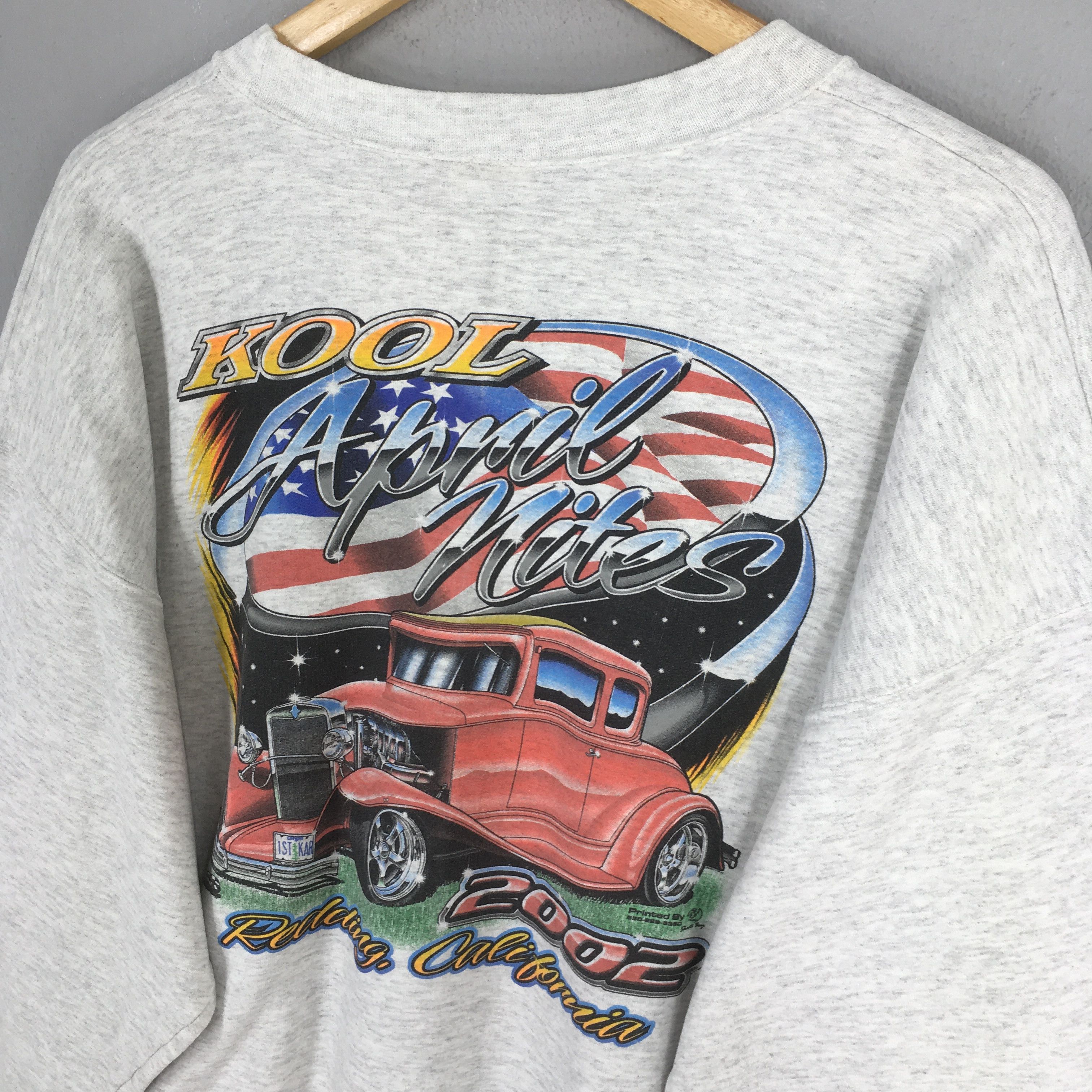 Vintage Vintage 2002 Kool April Nites Custom Car Sweatshirts XLarge Size US XL / EU 56 / 4 - 10 Thumbnail