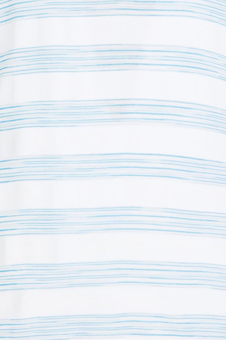 Missoni o1y0225 Polo Shirt in White/Blue Size US S / EU 44-46 / 1 - 4 Thumbnail