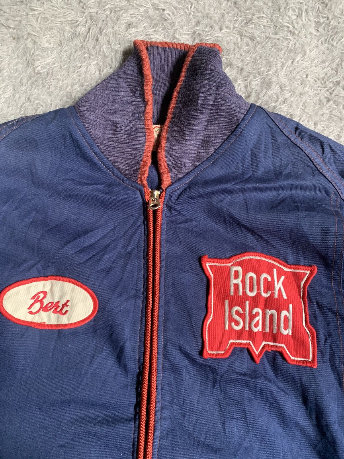 Japanese Brand Vintage Style Eyes Sugar Cane Toyo Enterprise Stadium Jacket Size US M / EU 48-50 / 2 - 2 Thumbnail