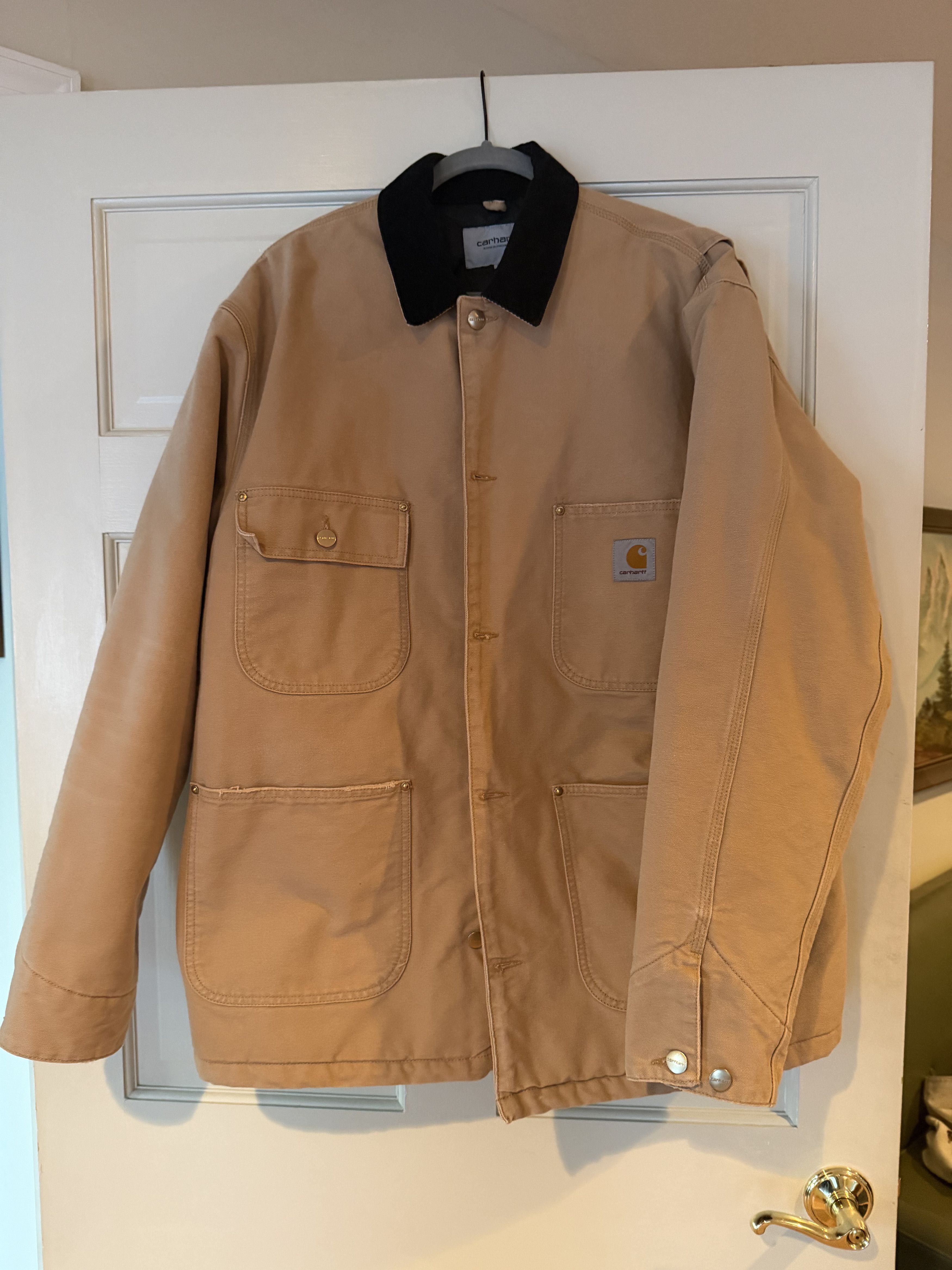 Carhartt Wip OG Chore Coat | Dusty Hamilton Brown (aged canvas) Size US XL / EU 56 / 4 - 9 Thumbnail