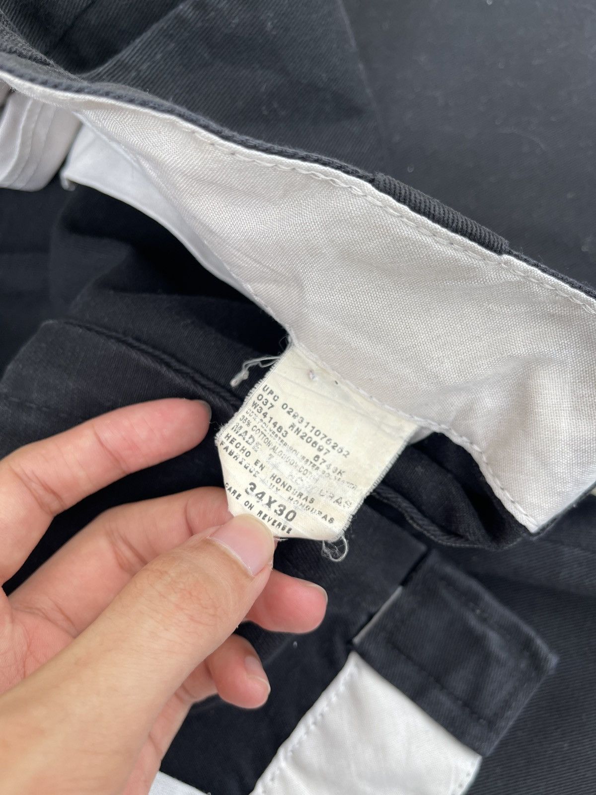 Dickies × Vintage Vintage Faded Black Dickies Pants Size US 33 - 10 Thumbnail
