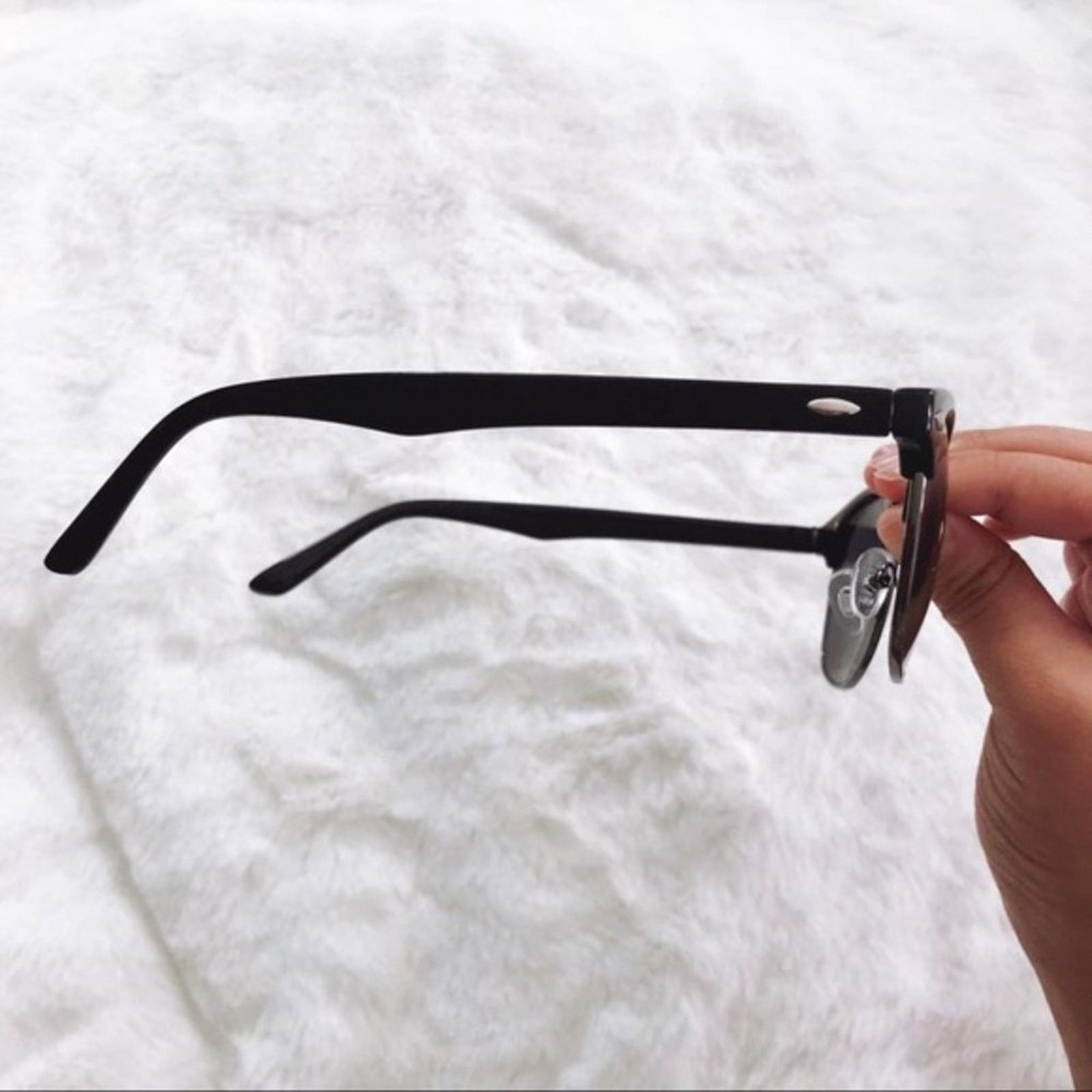 Other Harris Black Horn Rimmed Sunglasses Size ONE SIZE - 3 Thumbnail