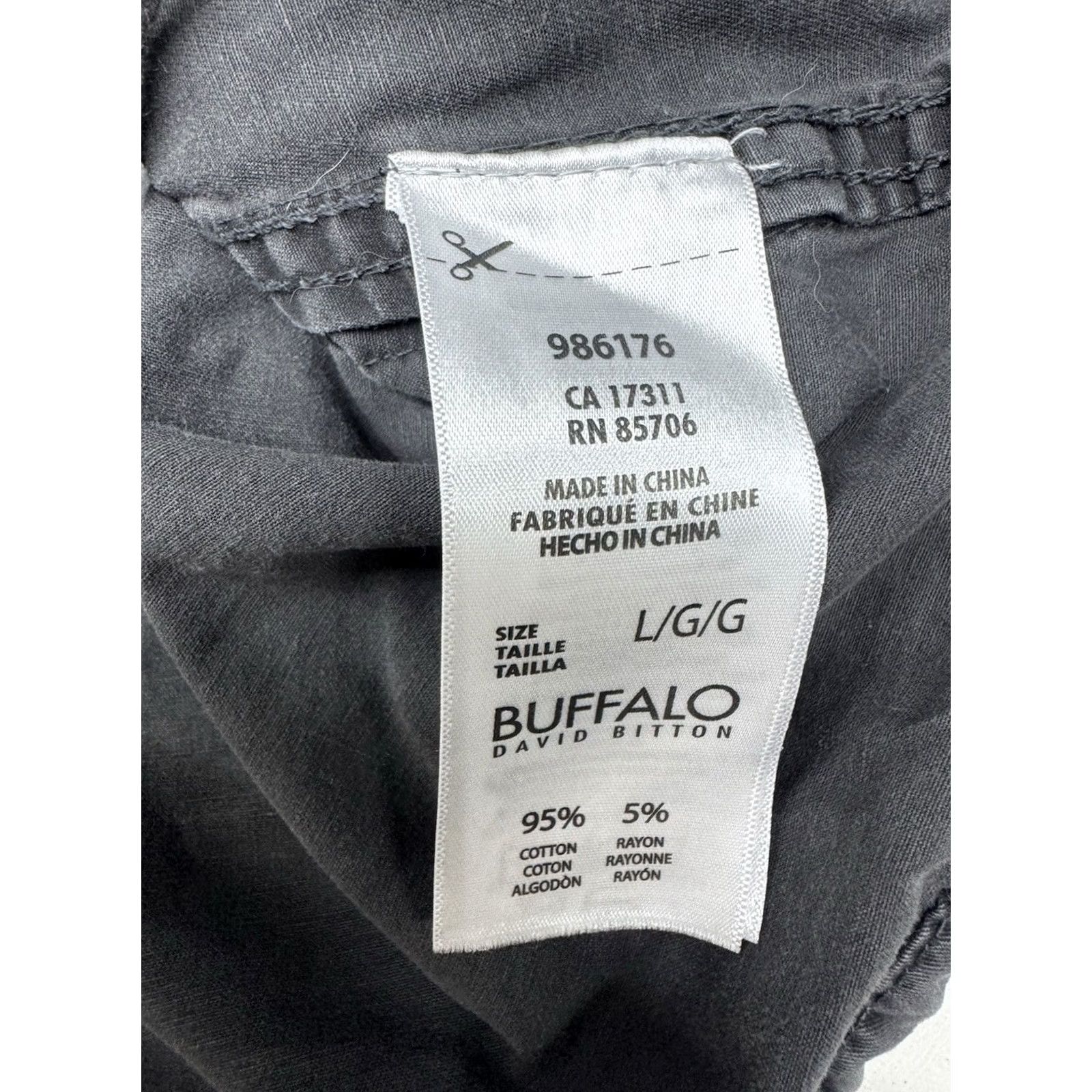 Buffalo David Bitton VINTAGE Army Parka Womens Hooded Jacket Gray Large (Note: Vintage rule applied; if not vintage, omit) Size L / US 10 / IT 46 - 7 Thumbnail