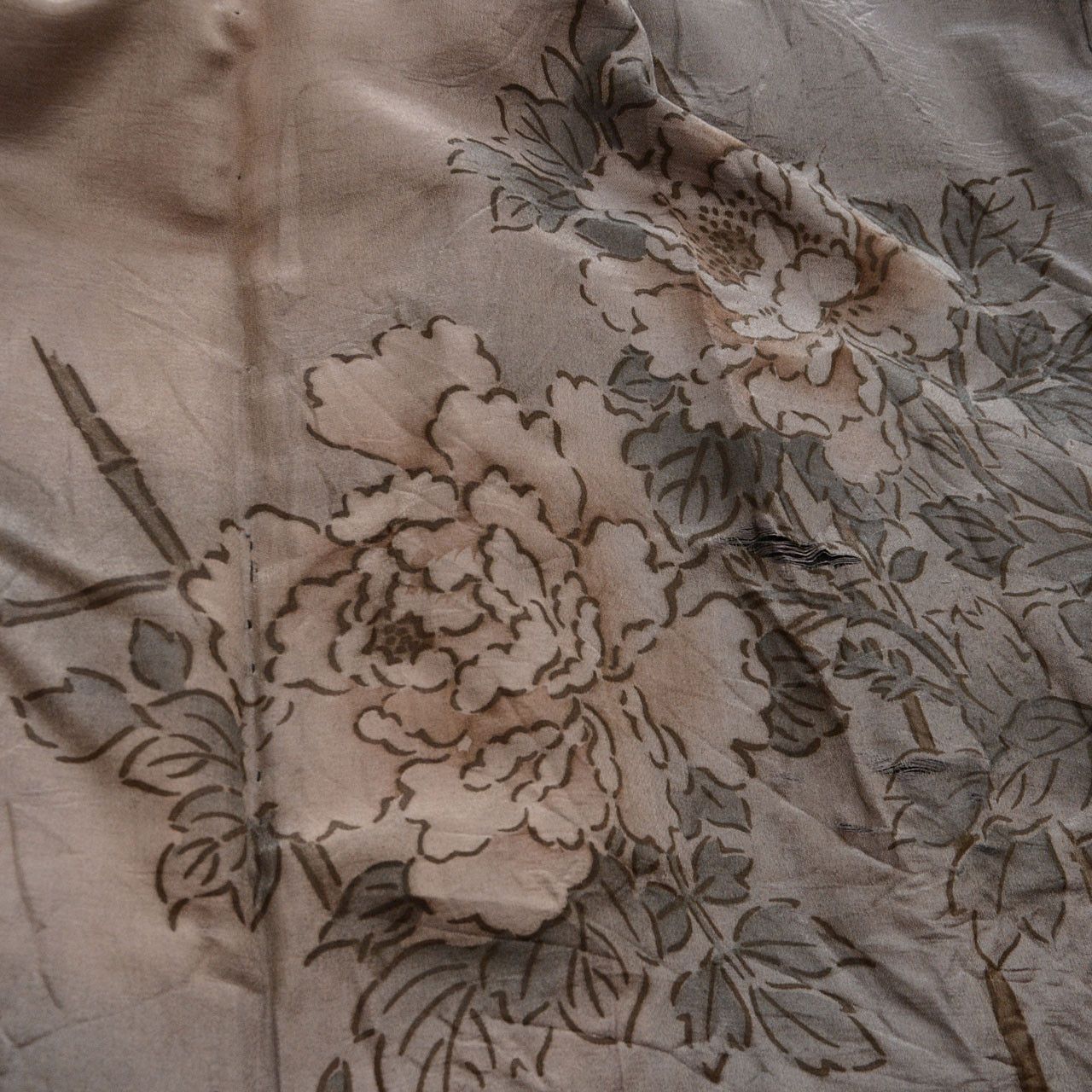 Other Japanese Men’s Haori with Sparrow & Floral Lining Vintage Size US L / EU 52-54 / 3 - 17 Thumbnail